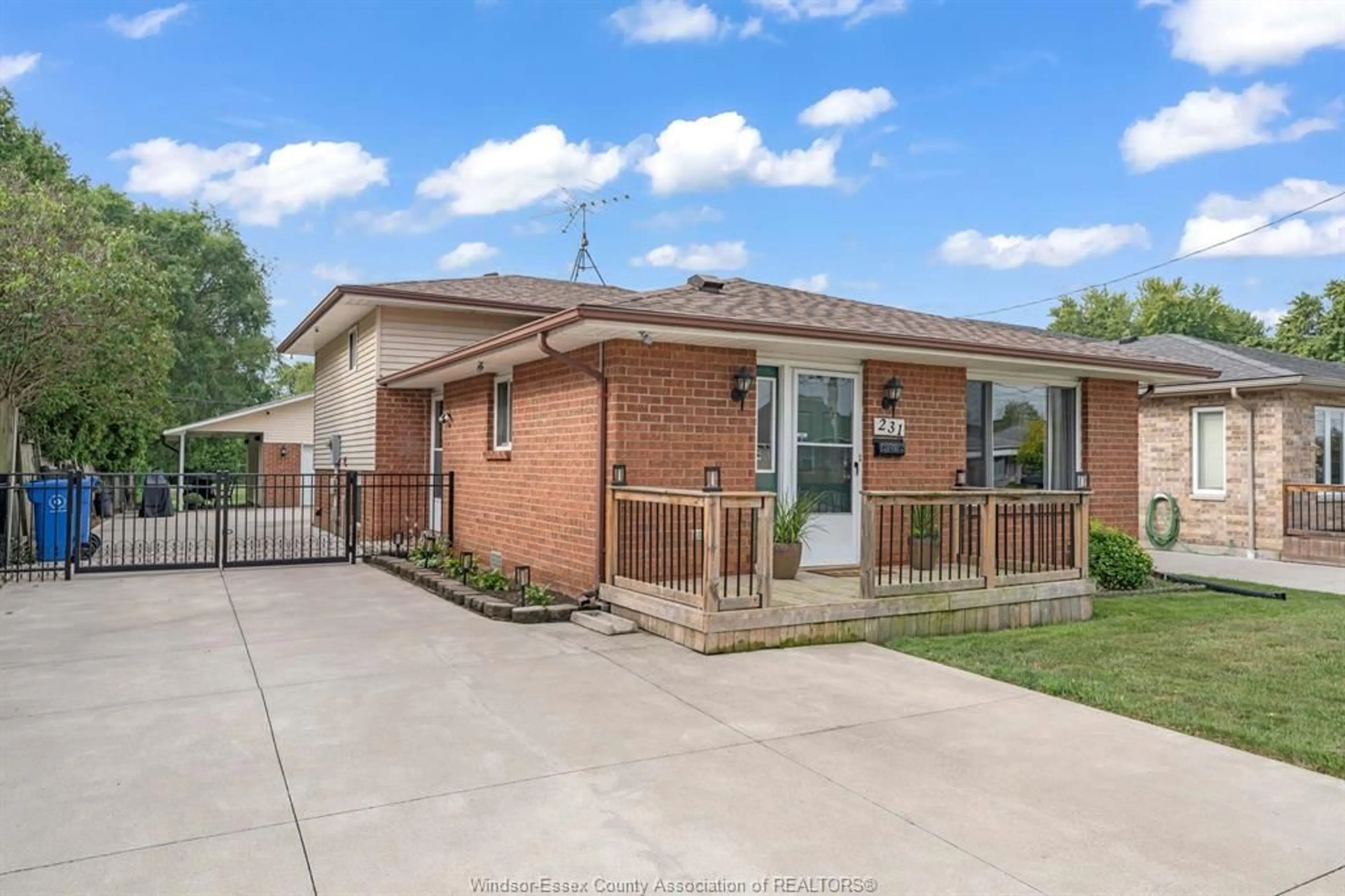 Home with brick exterior material, street for 231 St. Arnaud, Amherstburg Ontario N9V 2P2
