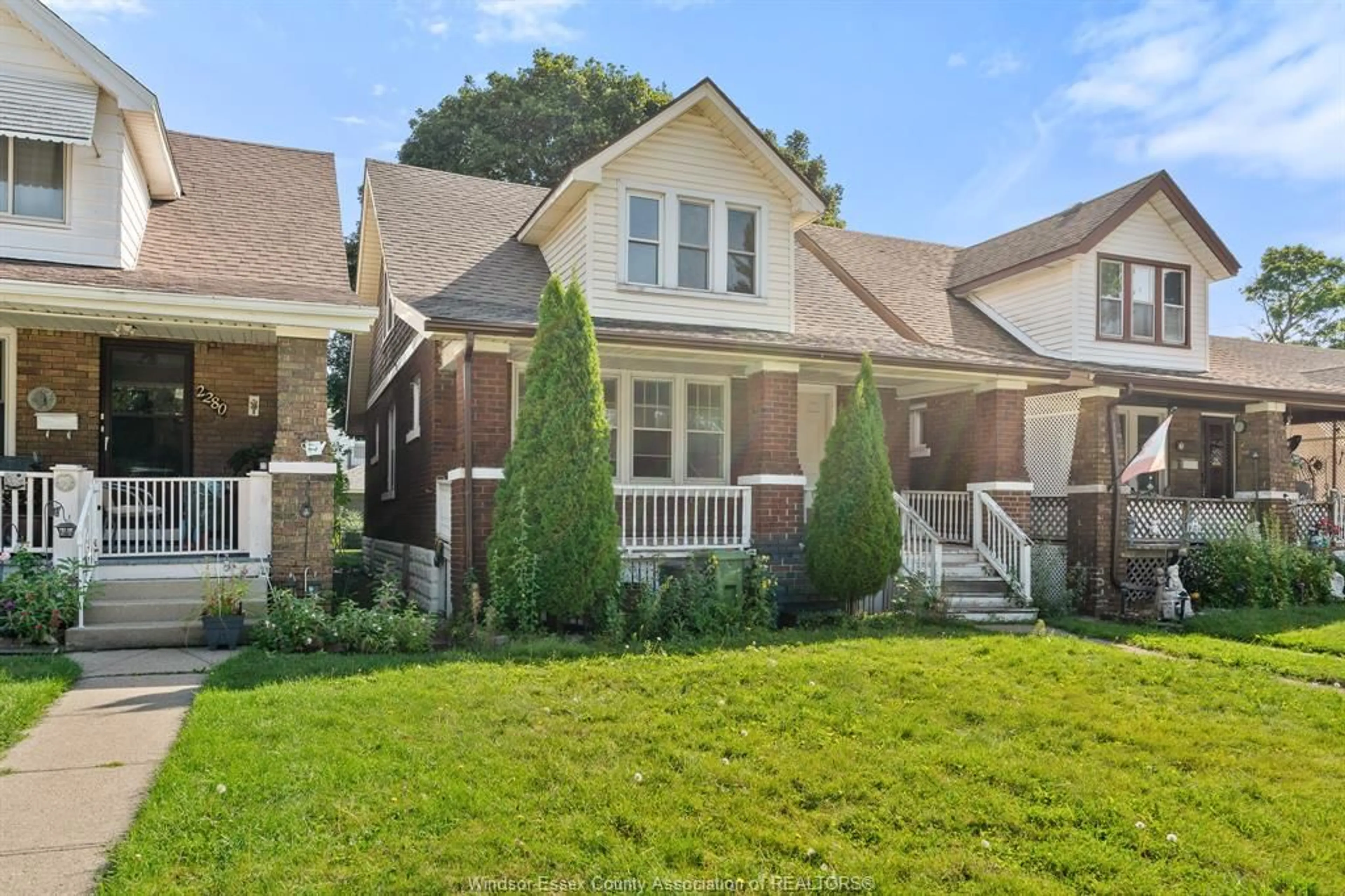 Home with brick exterior material, street for 2284 Fraser Ave, Windsor Ontario N8X 3Z7