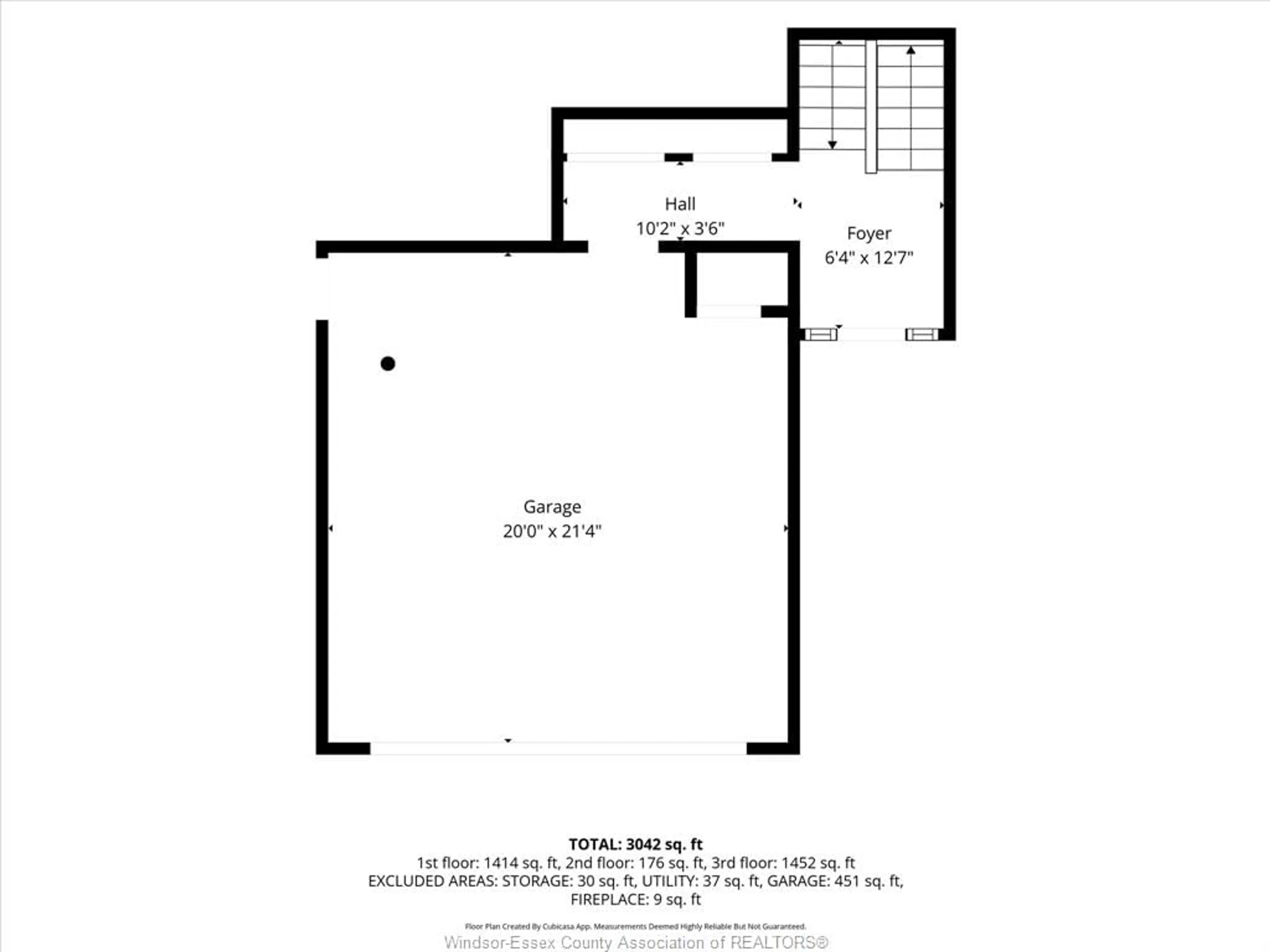 Floor plan for 955 N Talbot Rd, Windsor Ontario N9G 1M8