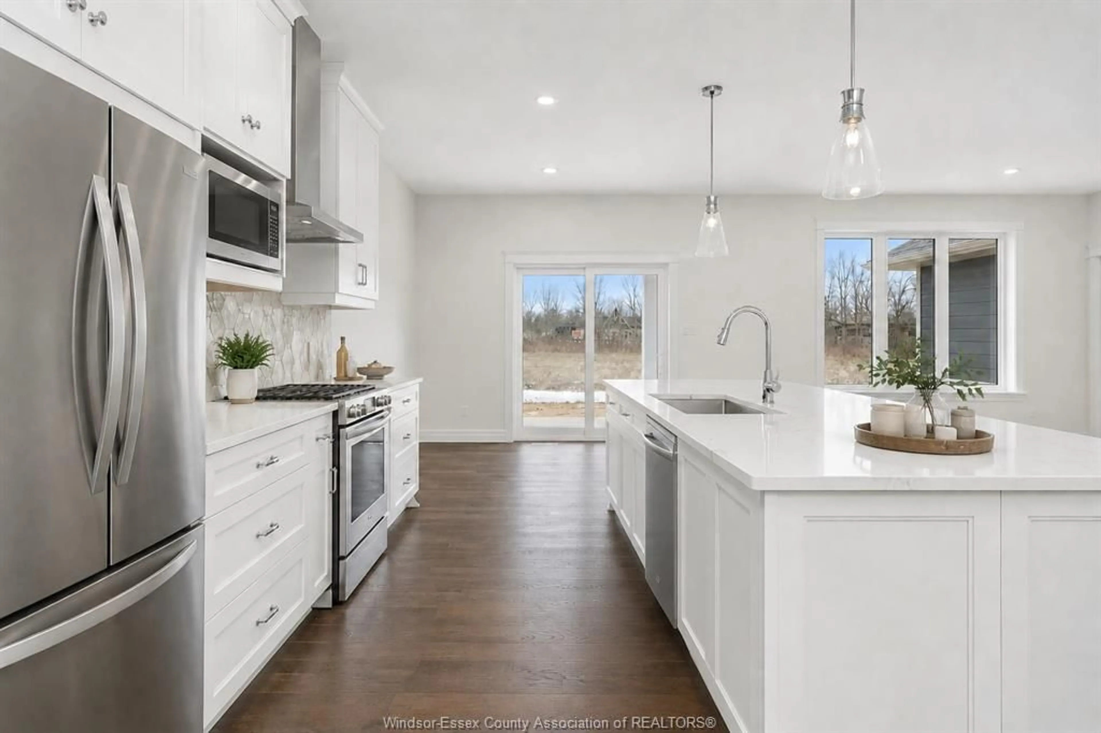 Open concept kitchen, ceramic/tile floor for 53 GRAF St, Harrow Ontario N0R 1G0