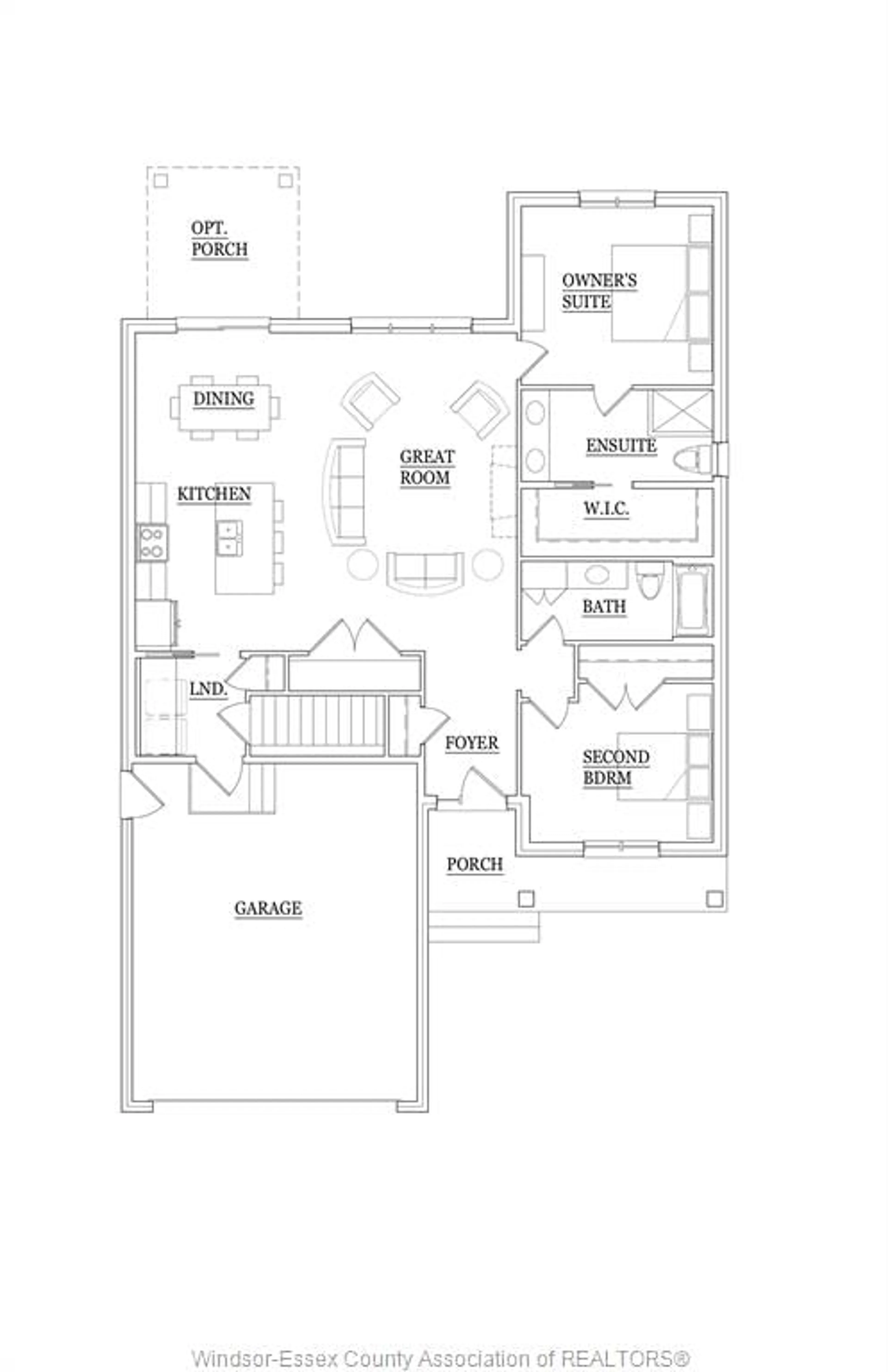 Floor plan for 53 GRAF St, Harrow Ontario N0R 1G0