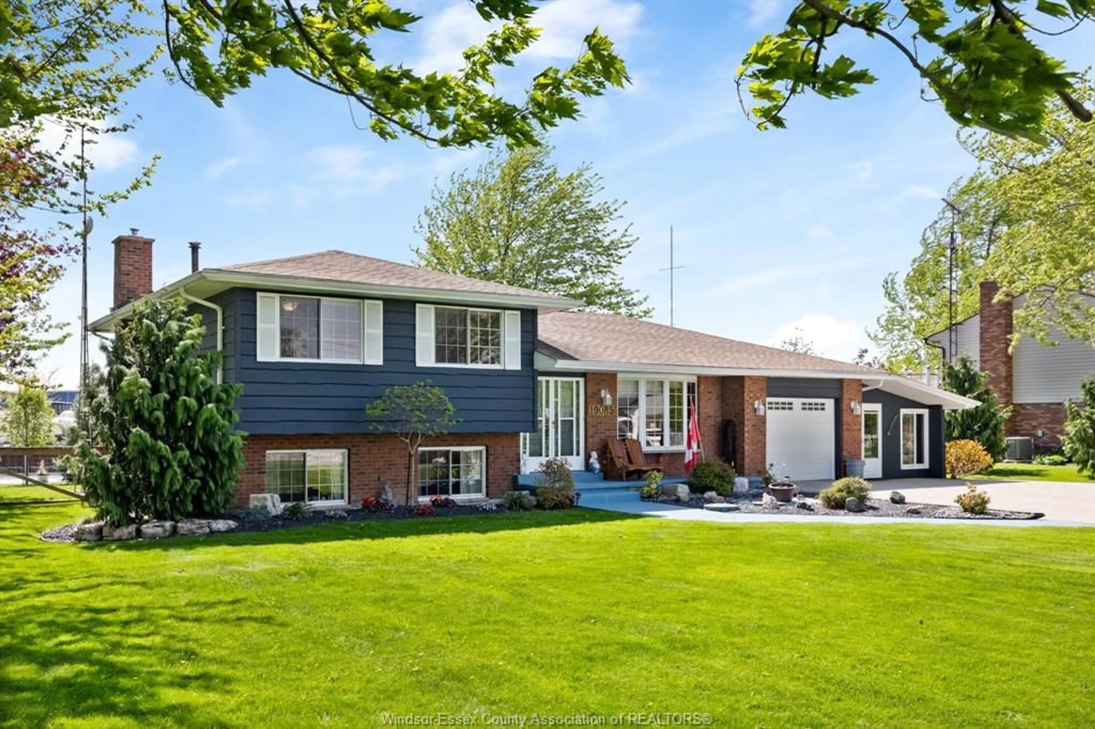 Home with brick exterior material, street for 19085 BLUE WATER Ave, Lakeshore Ontario N0P 2L0