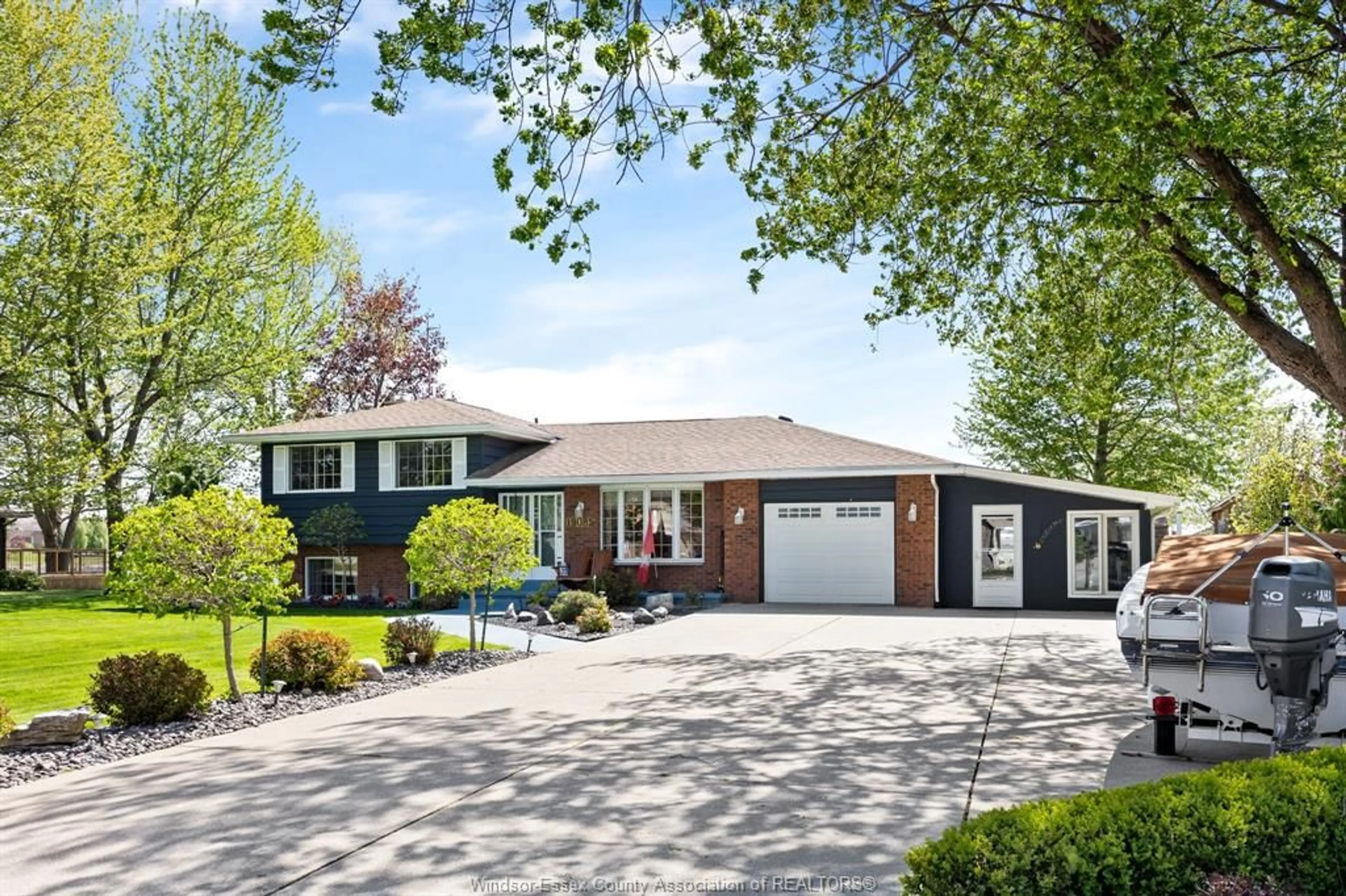 Home with brick exterior material, street for 19085 BLUE WATER Ave, Lakeshore Ontario N0P 2L0