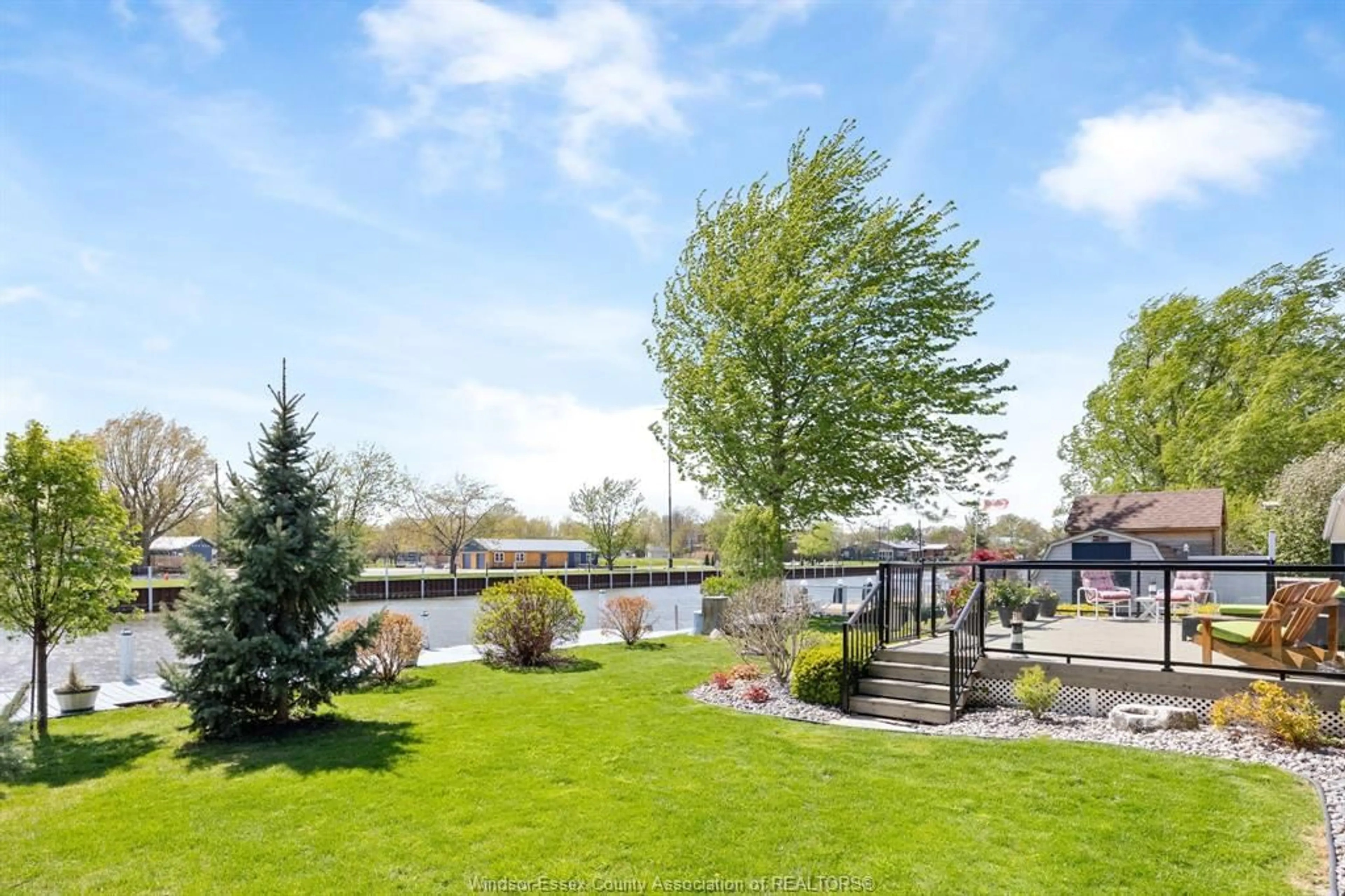 Patio, water/lake/river/ocean view for 19085 BLUE WATER Ave, Lakeshore Ontario N0P 2L0