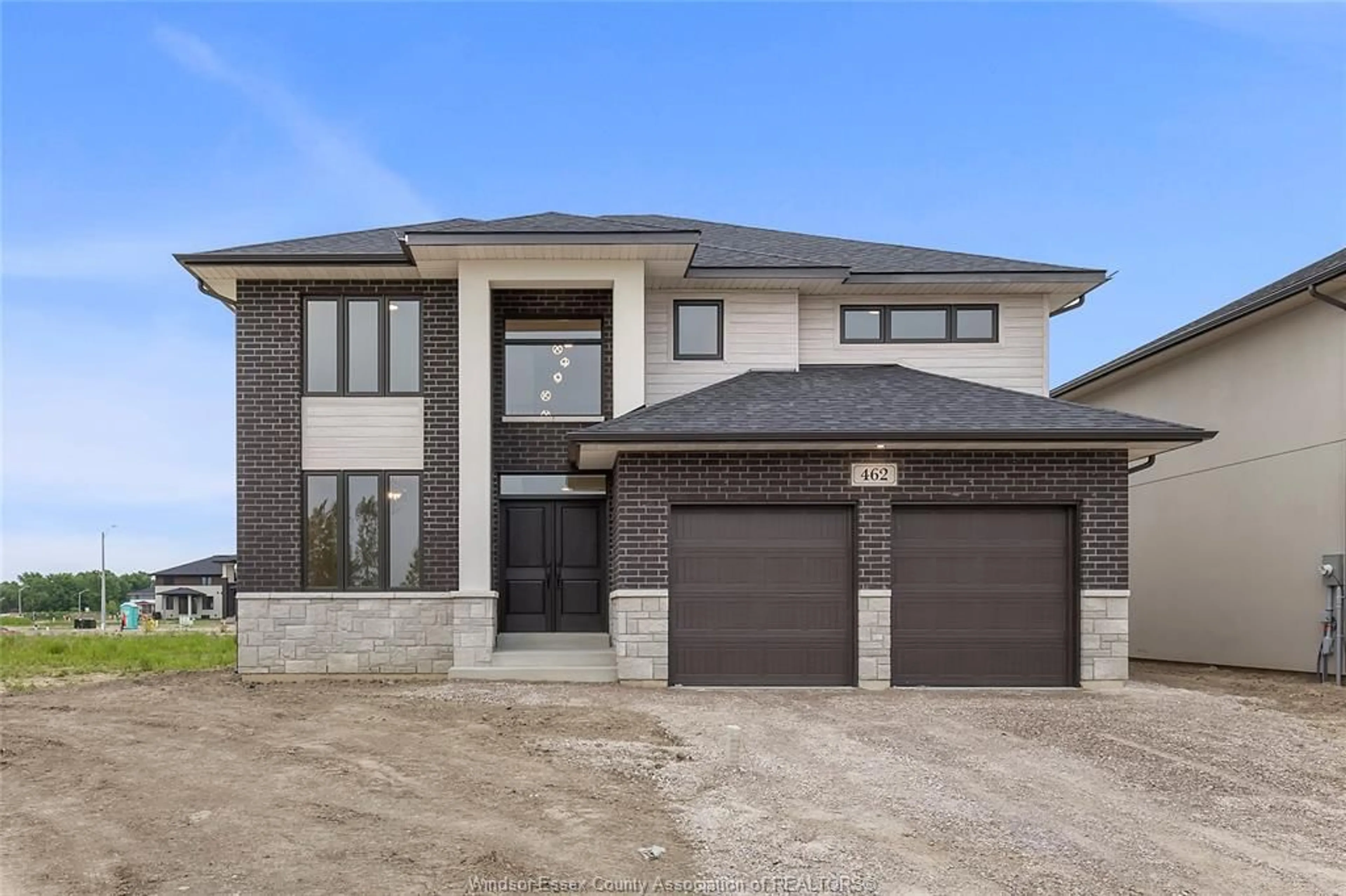 Home with brick exterior material, street for 460 MARLA Cres, Lakeshore Ontario N0R 1A0