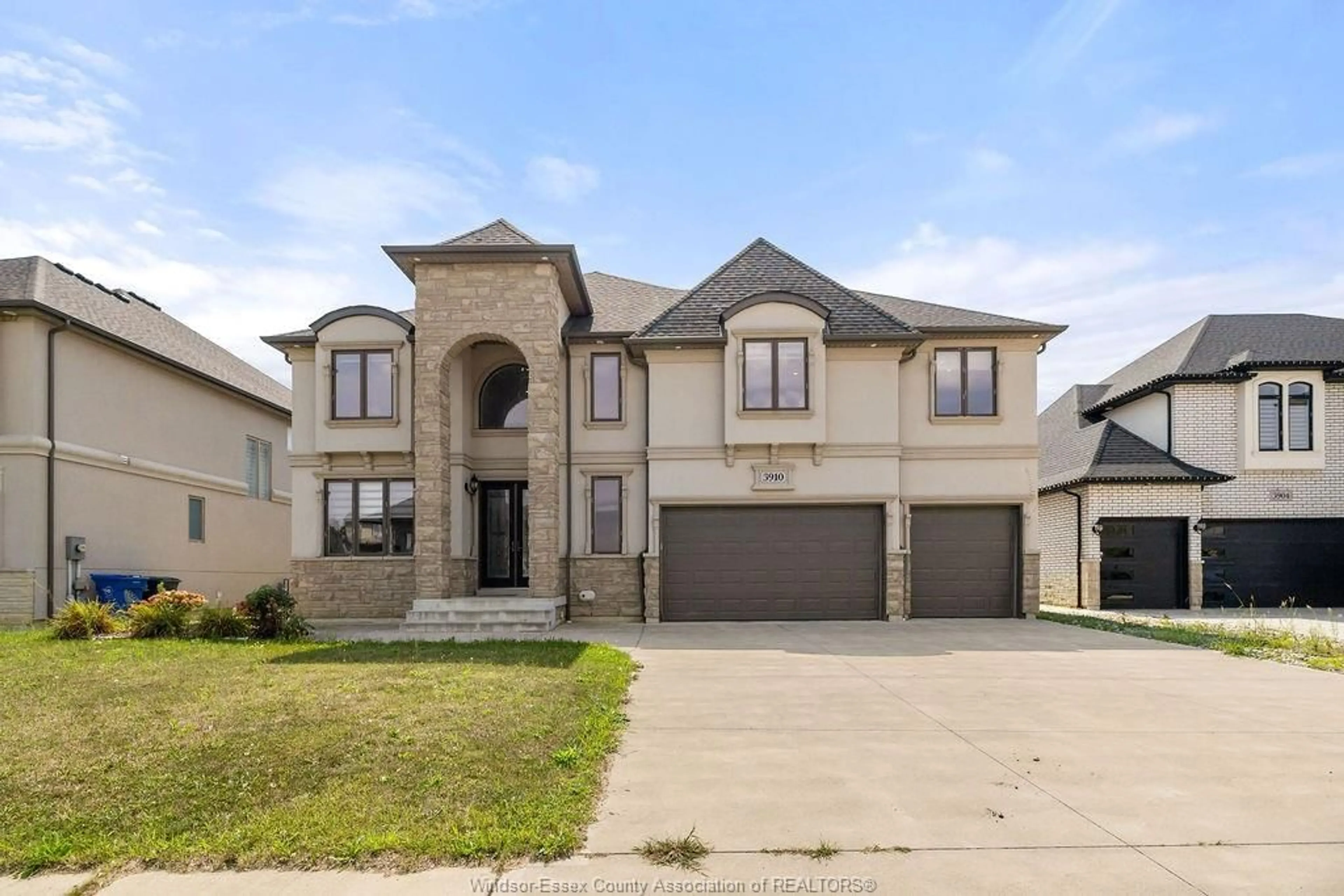 Home with brick exterior material, street for 3910 LASALLE WOODS Blvd, LaSalle Ontario N9H 0G6