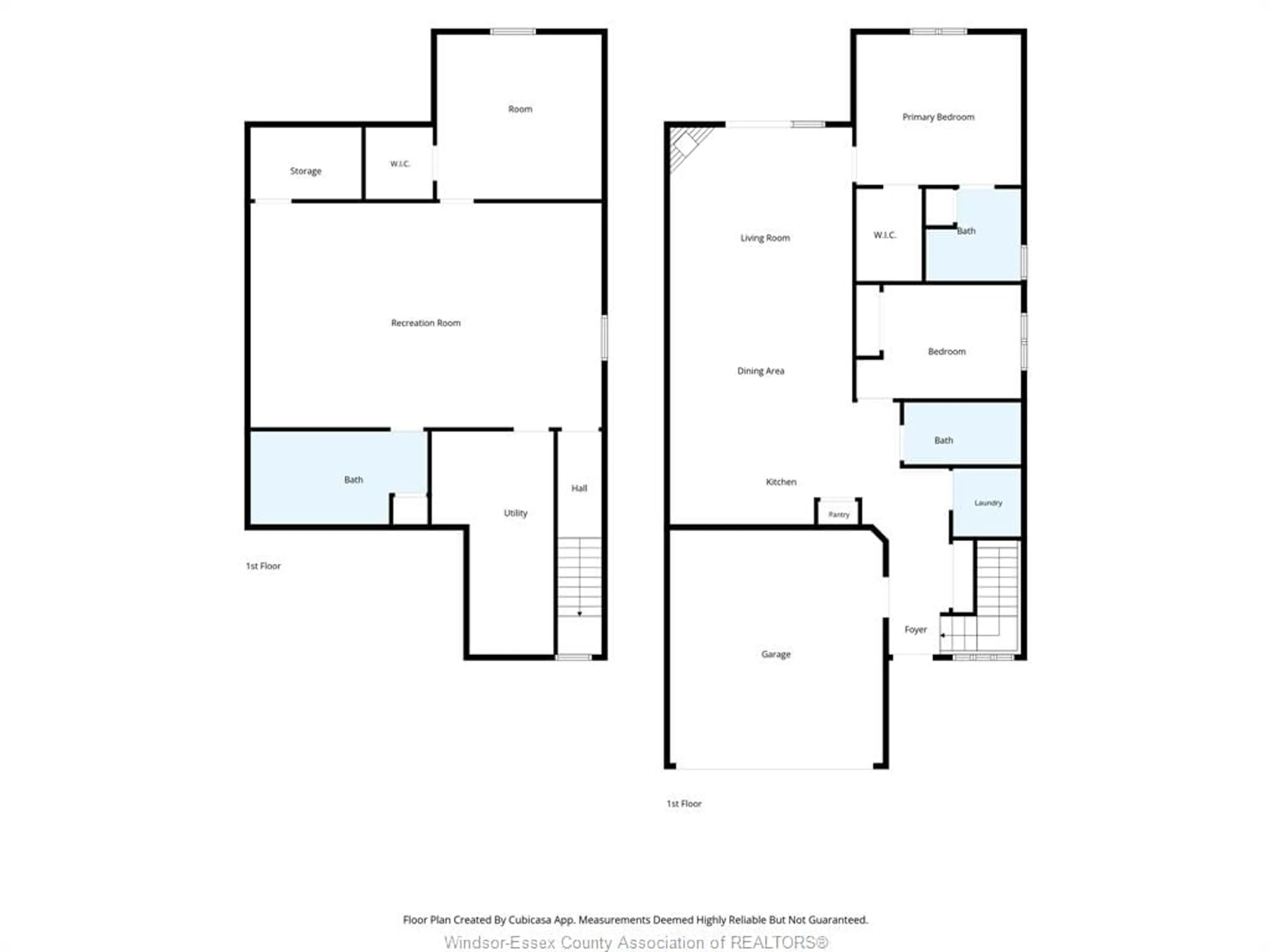 Floor plan for 330 Ironside St, Amherstburg Ontario N9V 0G4