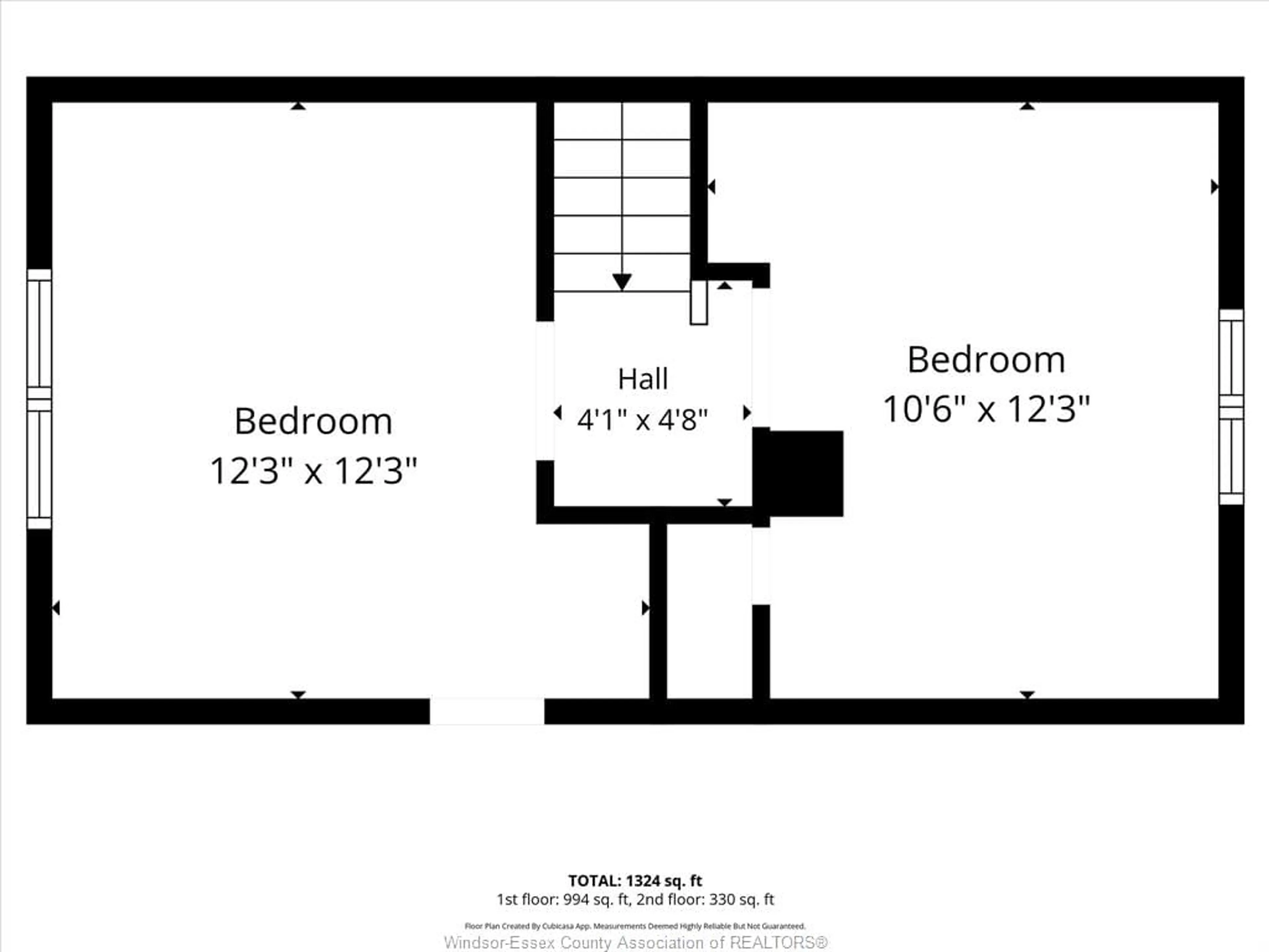 Floor plan for 1540 ST. LUKE Rd, Windsor Ontario N8Y 3N3