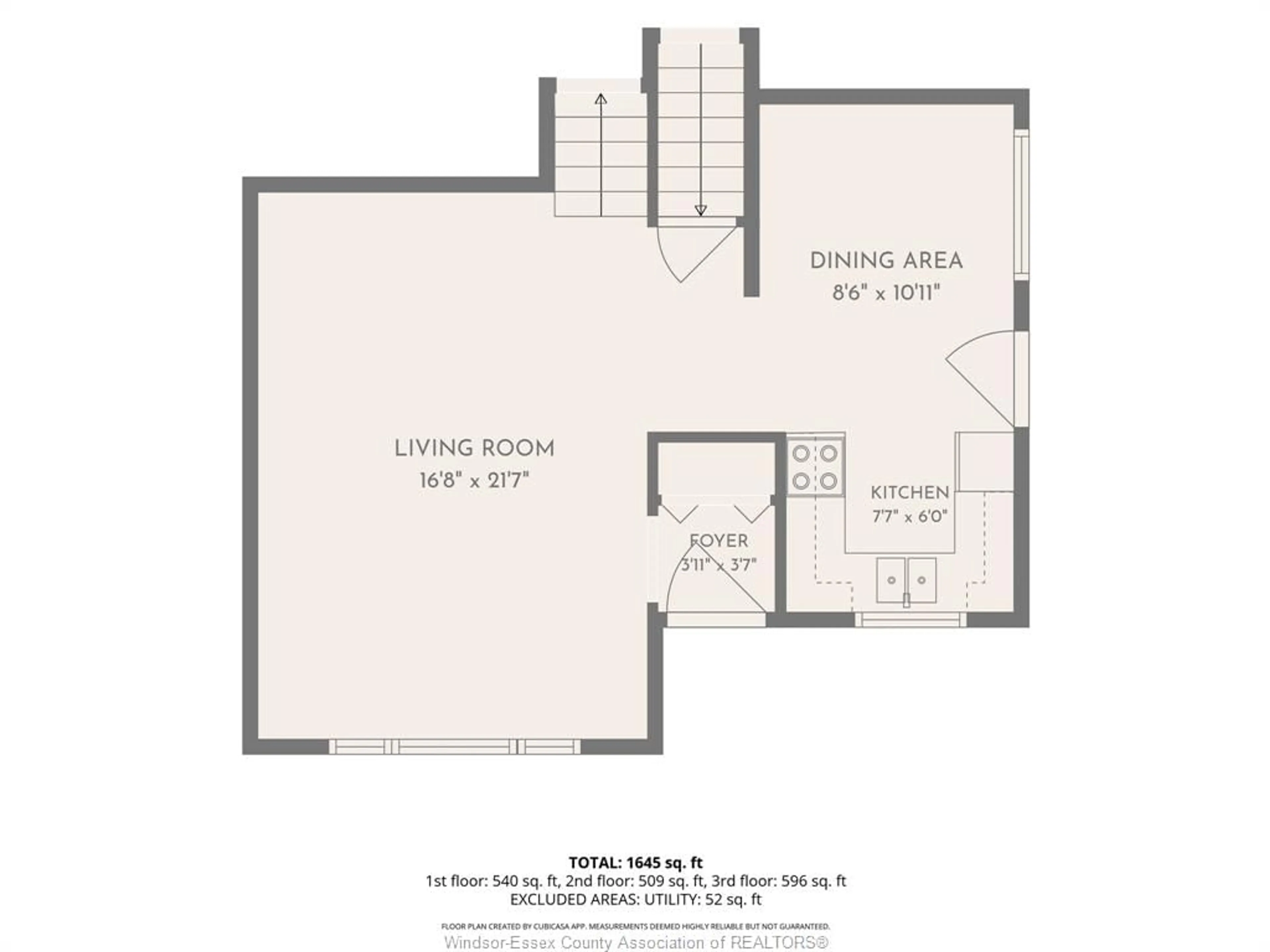 Floor plan for 3742 MYRTLE Ave, Windsor Ontario N8W 5W1