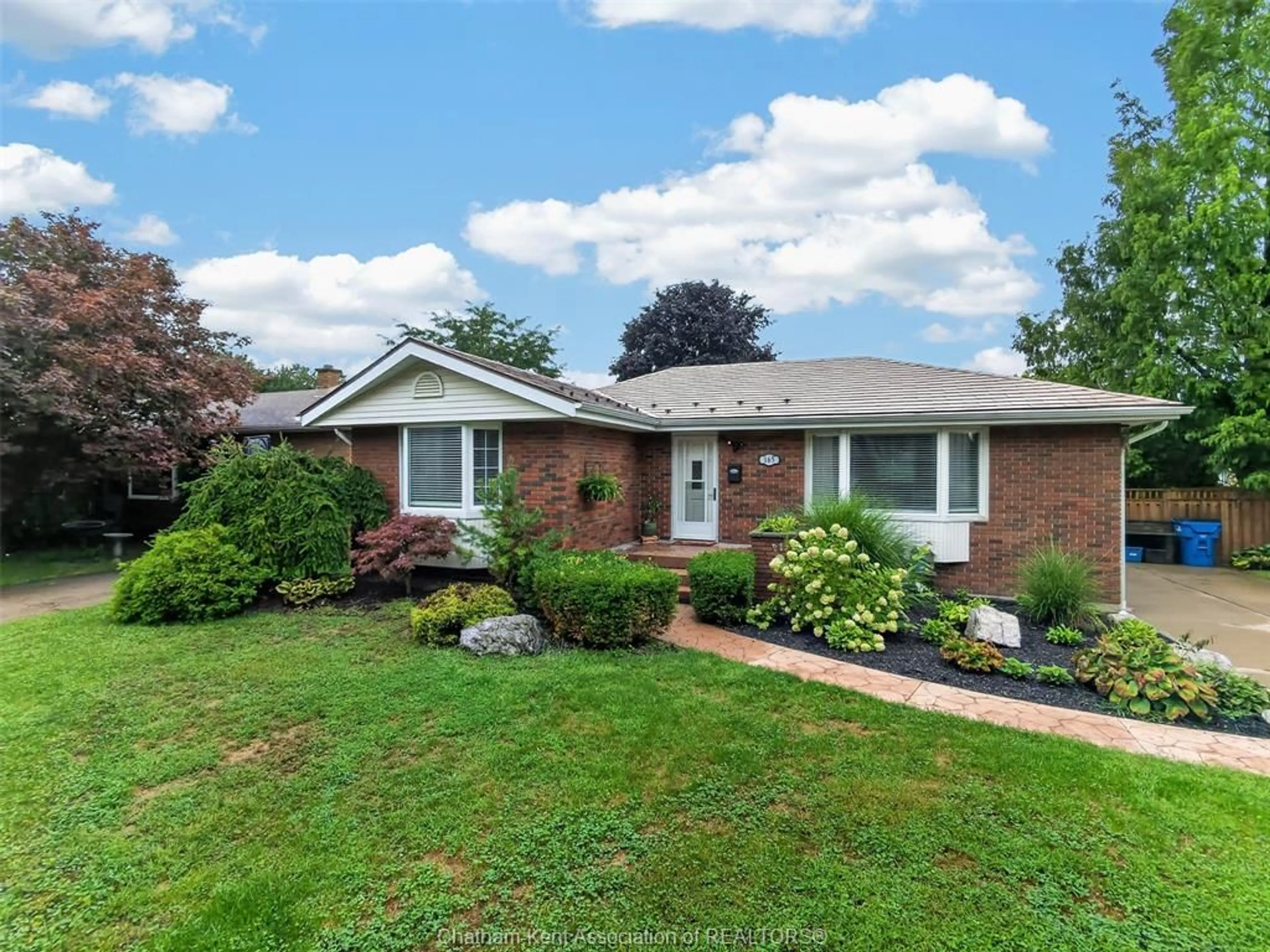 Home with brick exterior material, street for 165 LANCEFIELD Pl, Chatham Ontario N7L 2M5