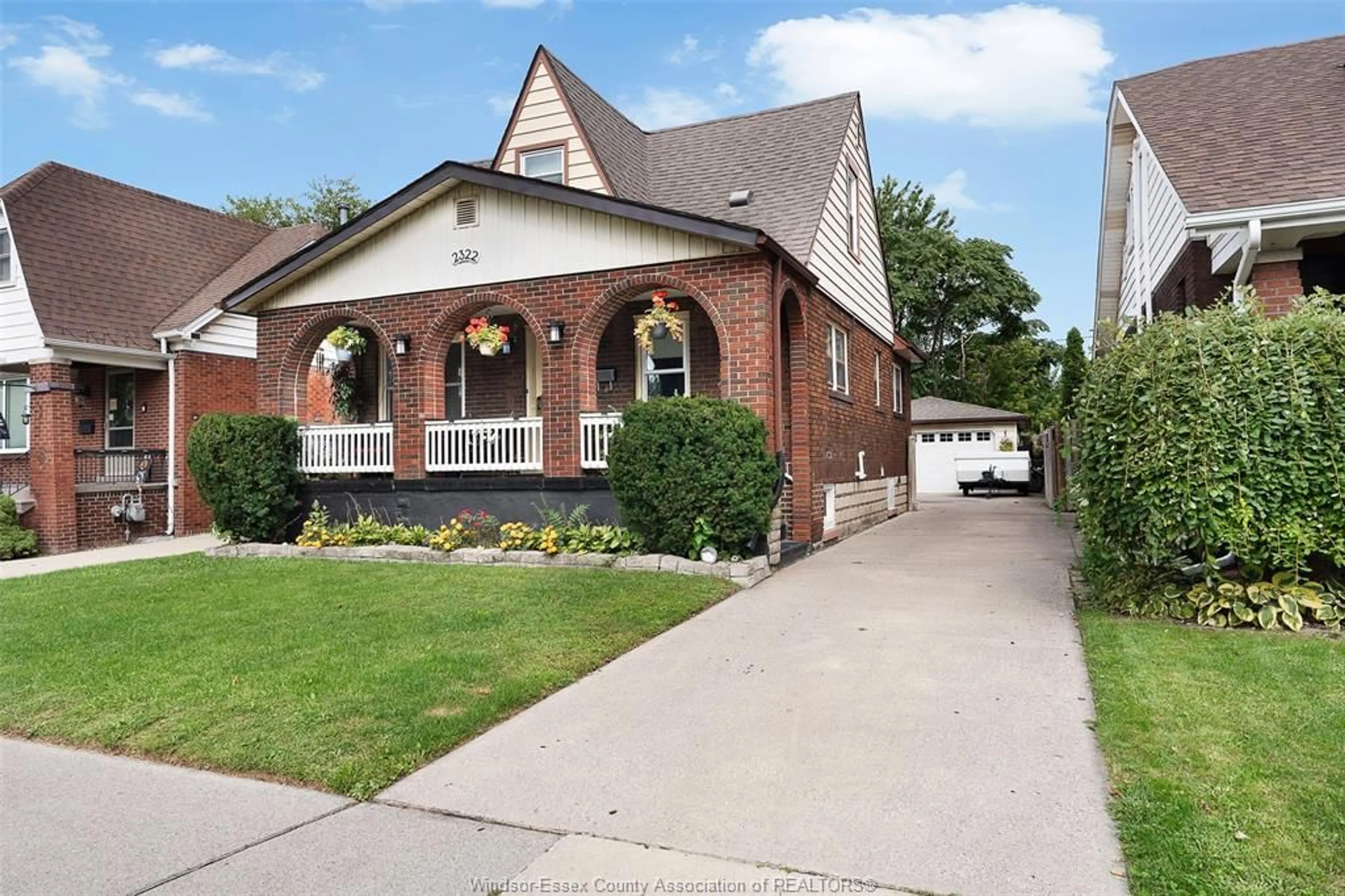 Home with brick exterior material, street for 2322 BYNG ROAD, Windsor Ontario N8W 3E5