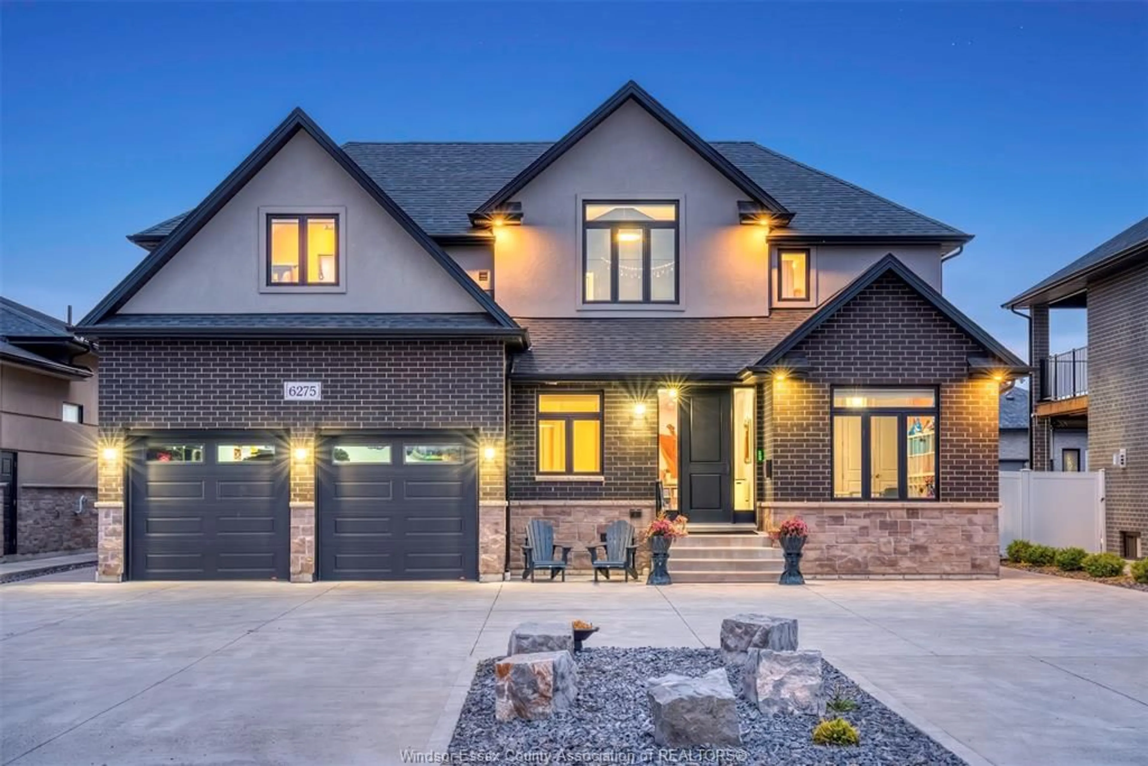 Home with brick exterior material, street for 6275 DISPUTED RD., LaSalle Ontario N9H 1X6