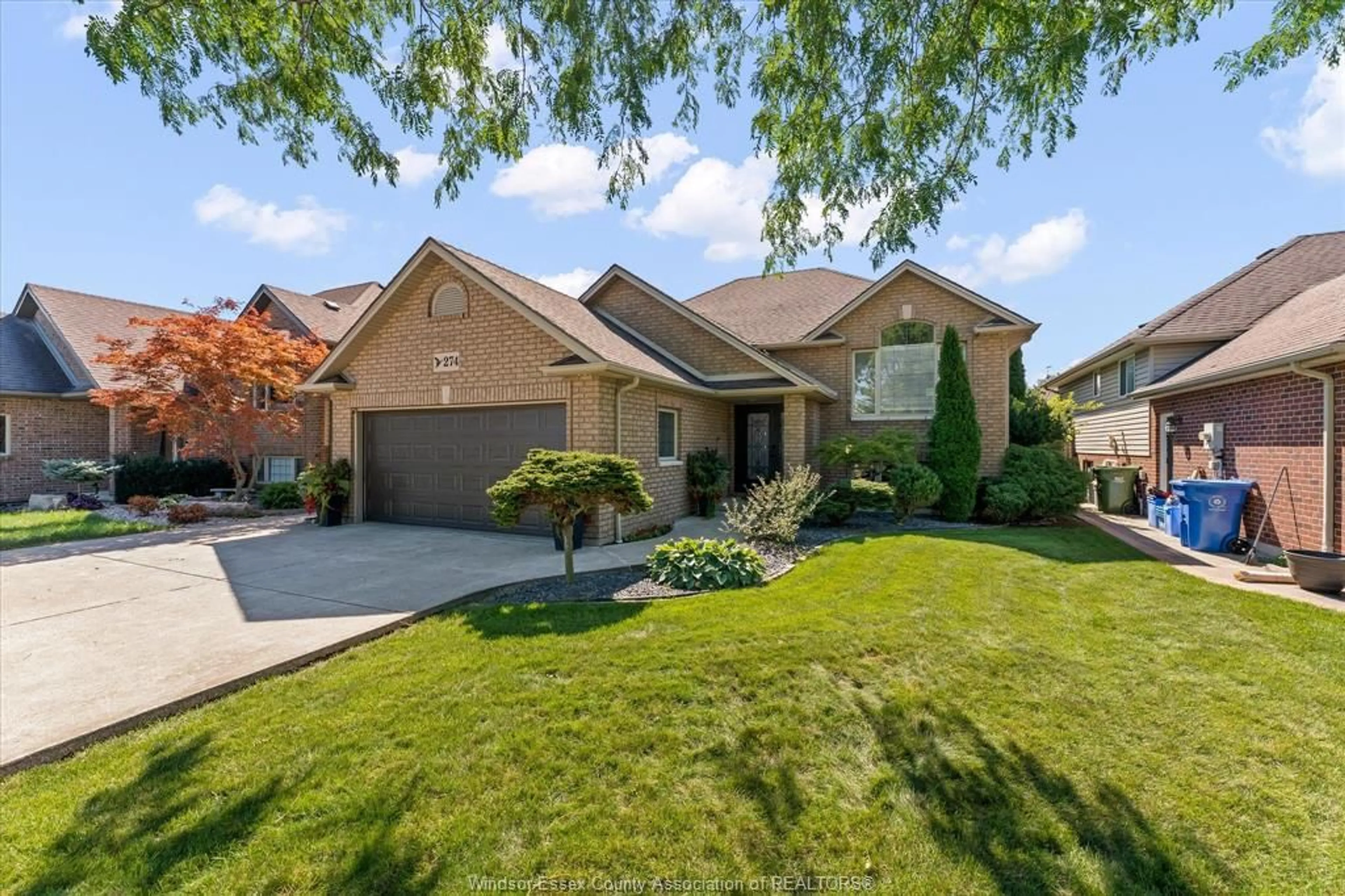 Home with brick exterior material, street for 274 ST PETER St, Belle River Ontario N8L 0N7