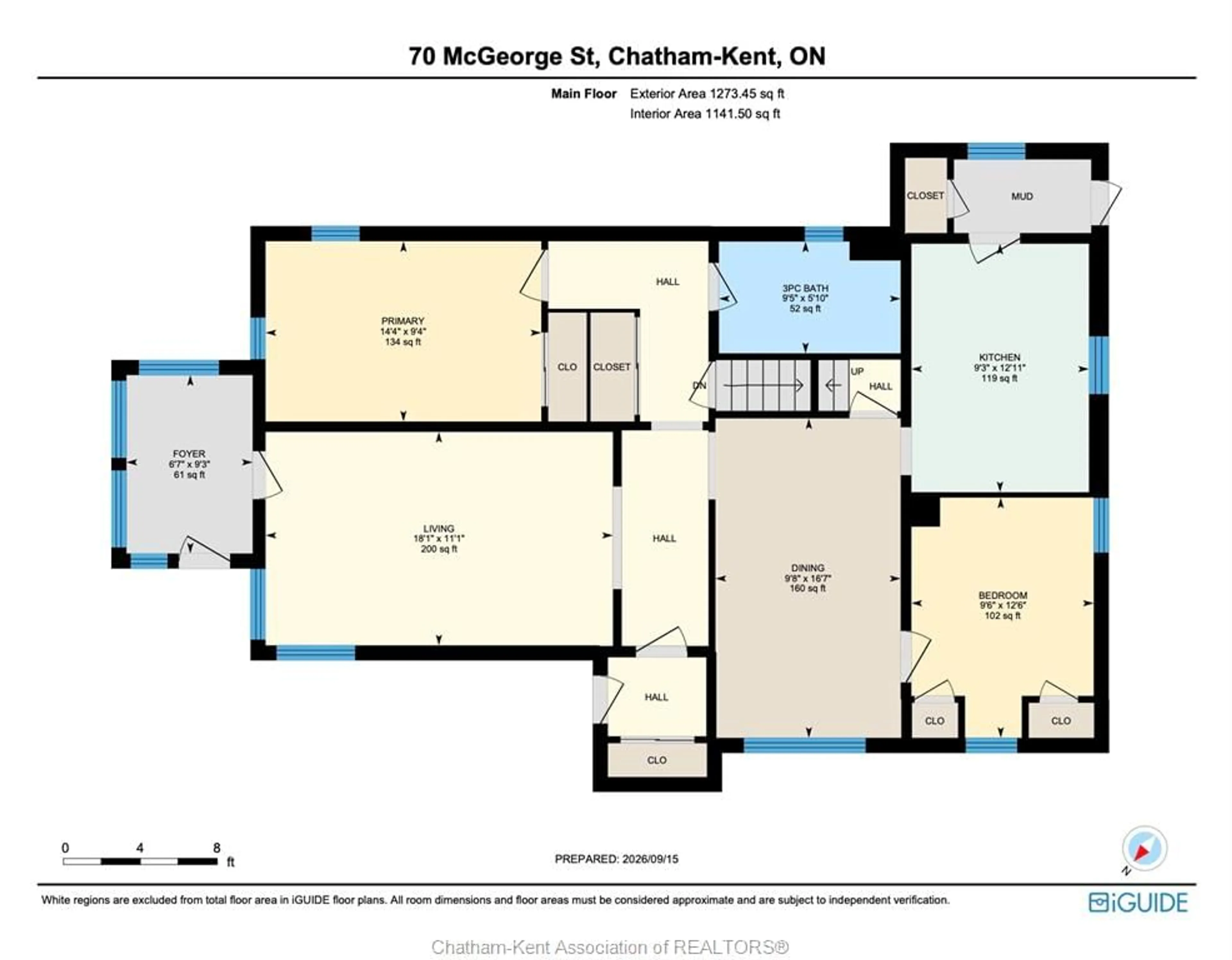 Floor plan for 70 McGeorge St, Blenheim Ontario N0P 1A0