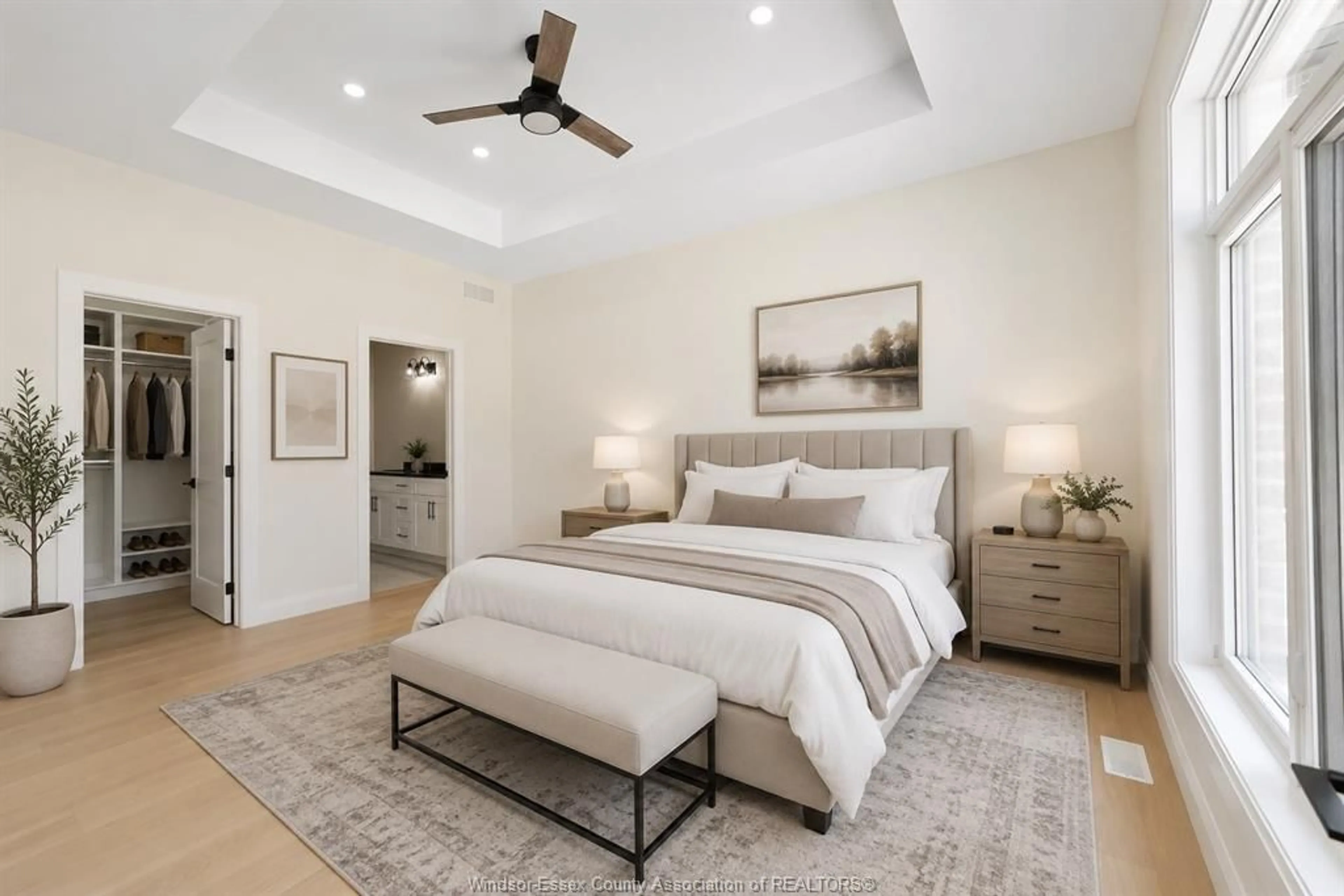 Bedroom with bed, unknown for 3445 TULLIO Dr, LaSalle Ontario N9H 1H3