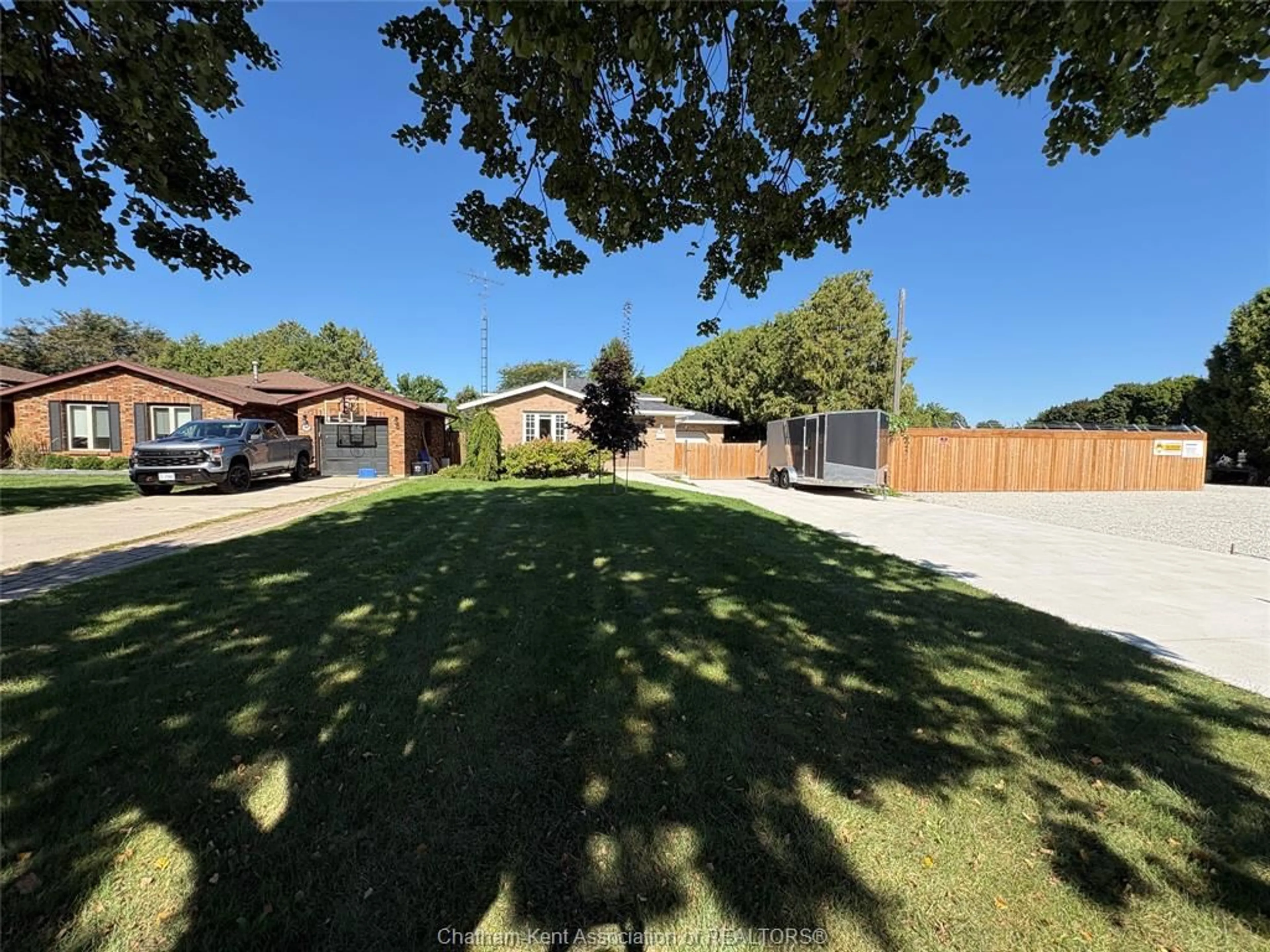 A pic from outside/outdoor area/front of a property/back of a property/a pic from drone, street for 461 McNaughton Ave, Chatham Ontario N7L 4K3
