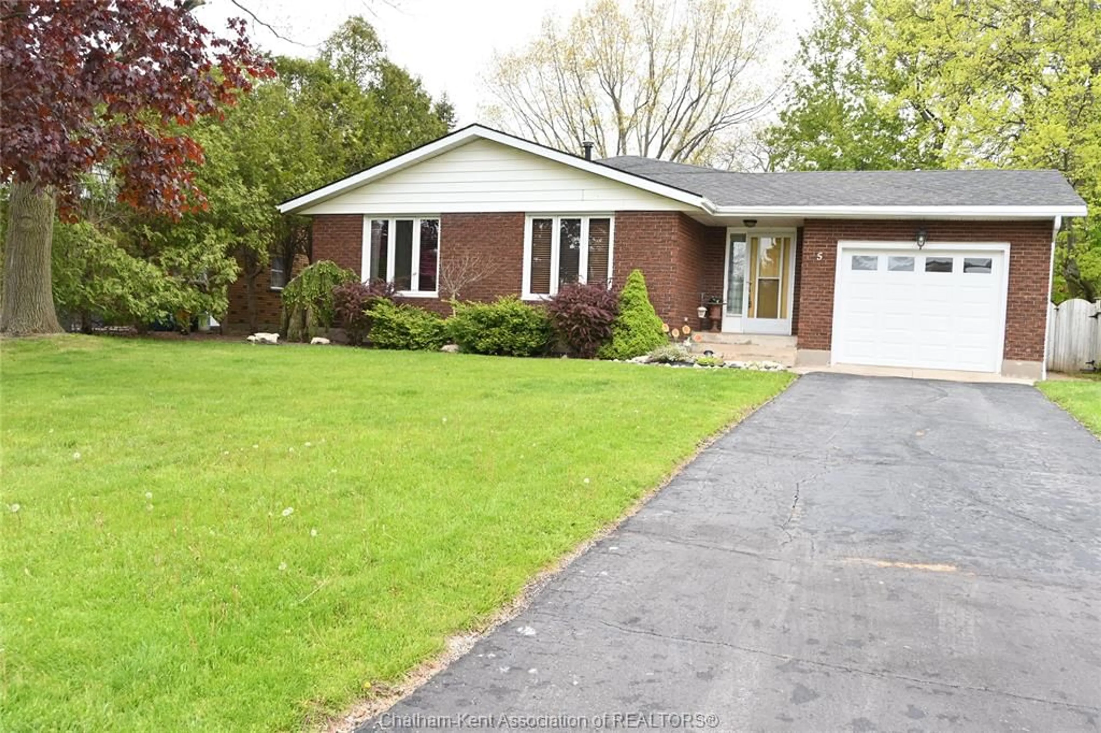 Home with brick exterior material, street for 5 Bernard Ave, Ridgetown Ontario N0P 2C0