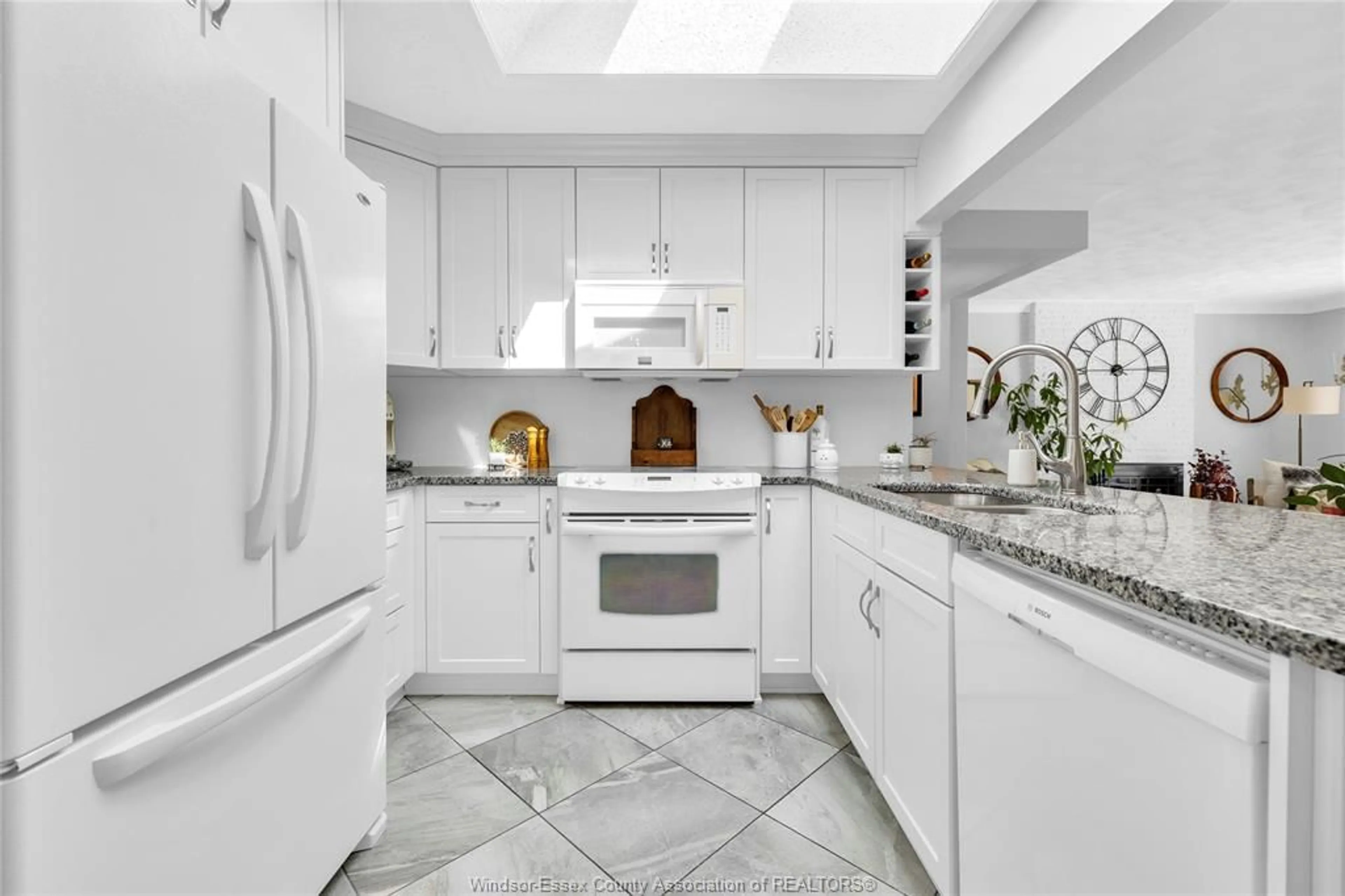 Contemporary kitchen, ceramic/tile floor for 227 ST. MARKS, Tecumseh Ontario N8N 2H6
