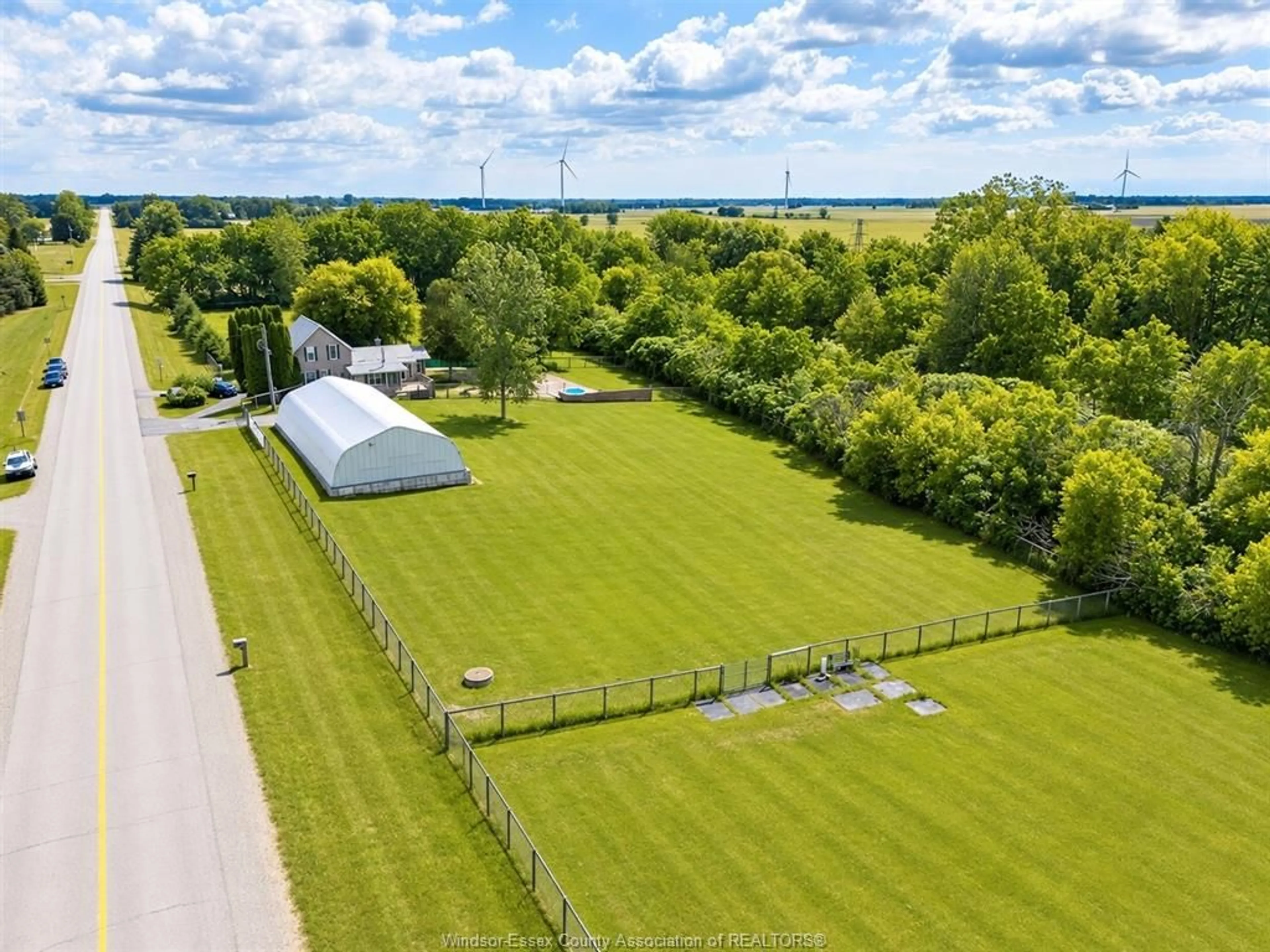 A pic from outside/outdoor area/front of a property/back of a property/a pic from drone, unknown for 15364 Muirkirk Line, Muirkirk Ontario N0L 1X0