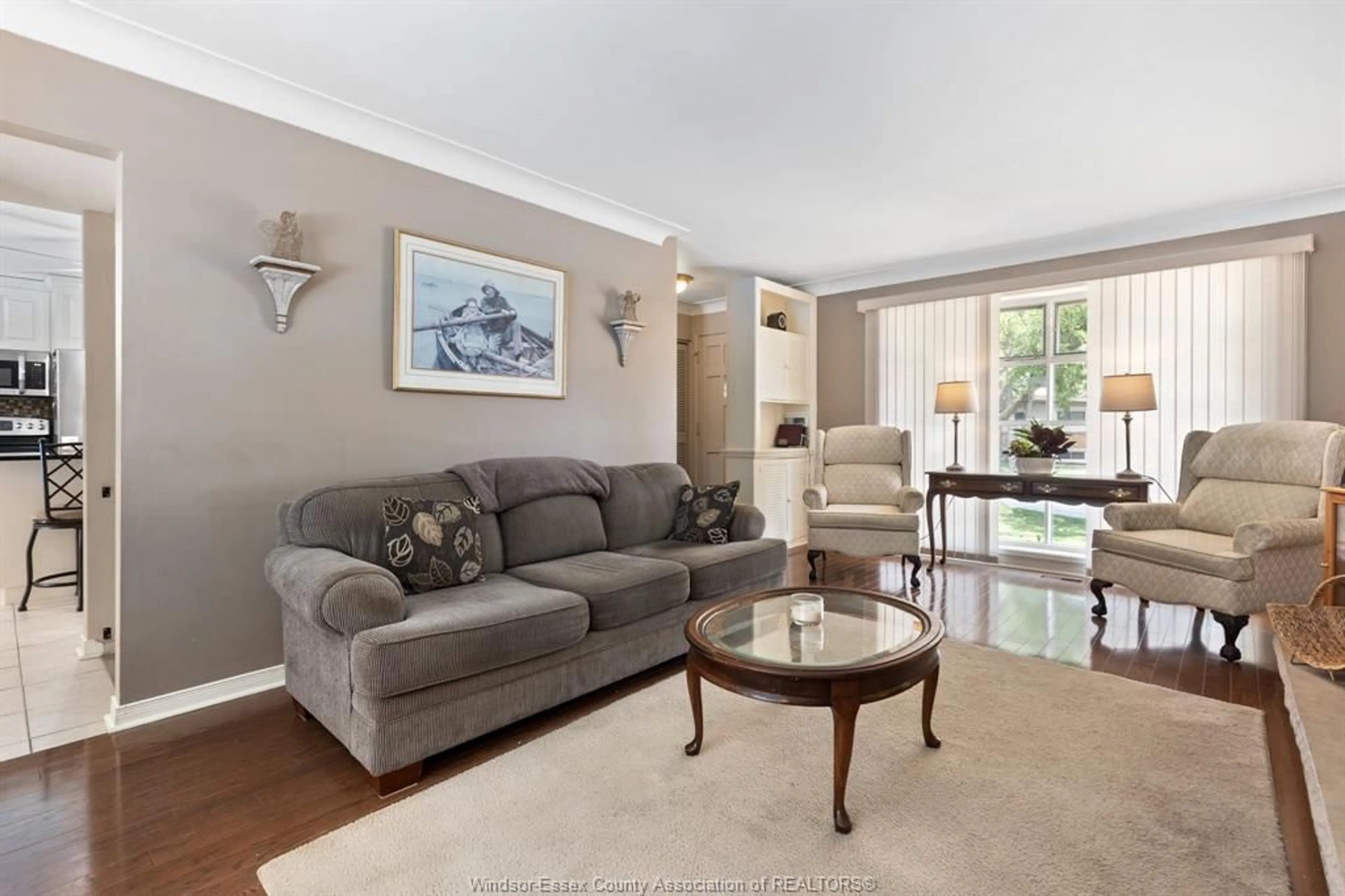 Living room with furniture, unknown for 3495 EVERTS Ave, Windsor Ontario N9E 2V9