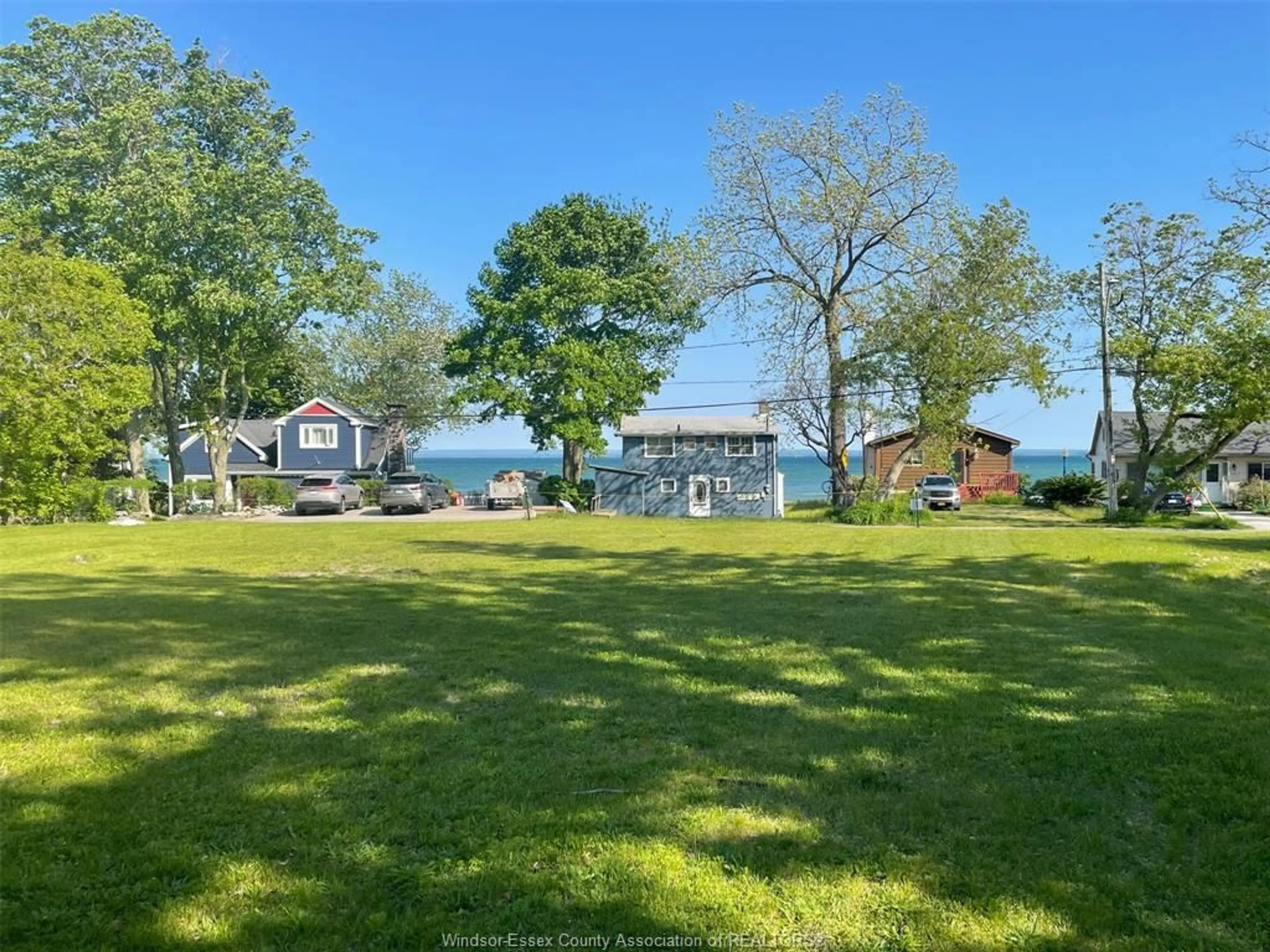 A pic from outside/outdoor area/front of a property/back of a property/a pic from drone, water/lake/river/ocean view for 3804 TERRACE Lane #LOTS 29 & 30, Crystal Beach Ontario L0S 1B0