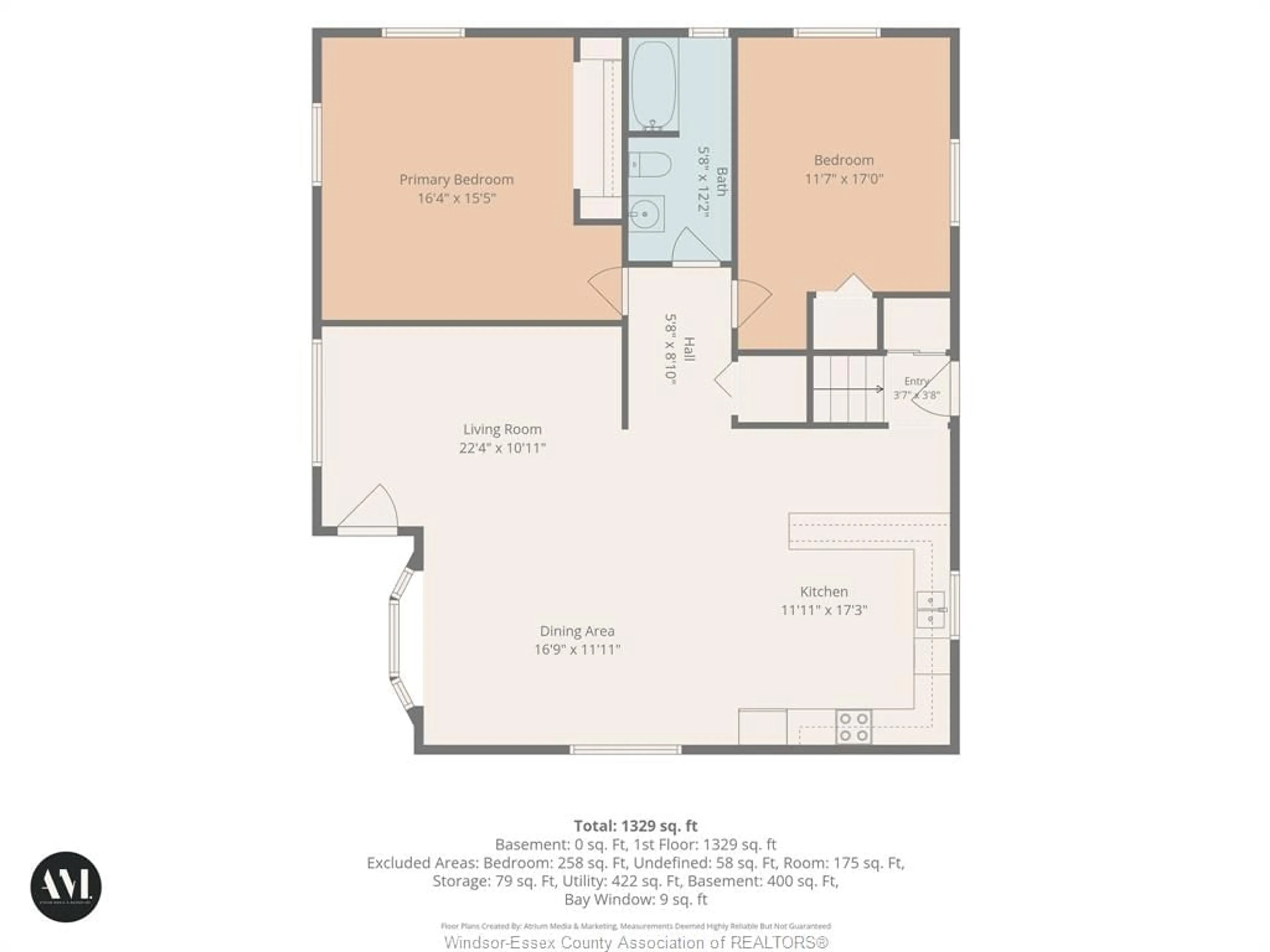 Floor plan for 2300 COUNTY RD 12, Essex Ontario N8M 2X6