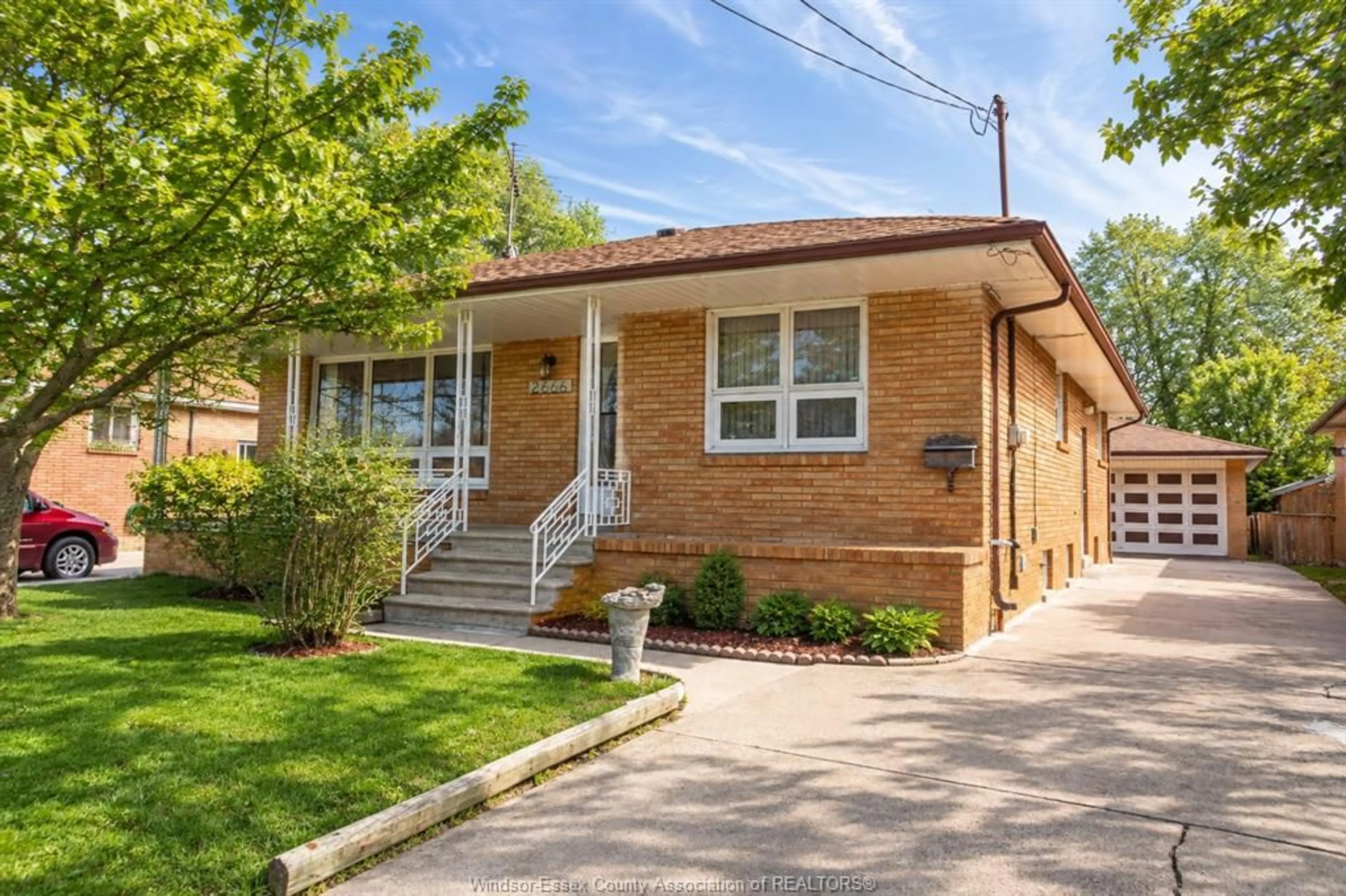 Home with brick exterior material, street for 2666 JOS ST LOUIS, Windsor Ontario N8T 2M6