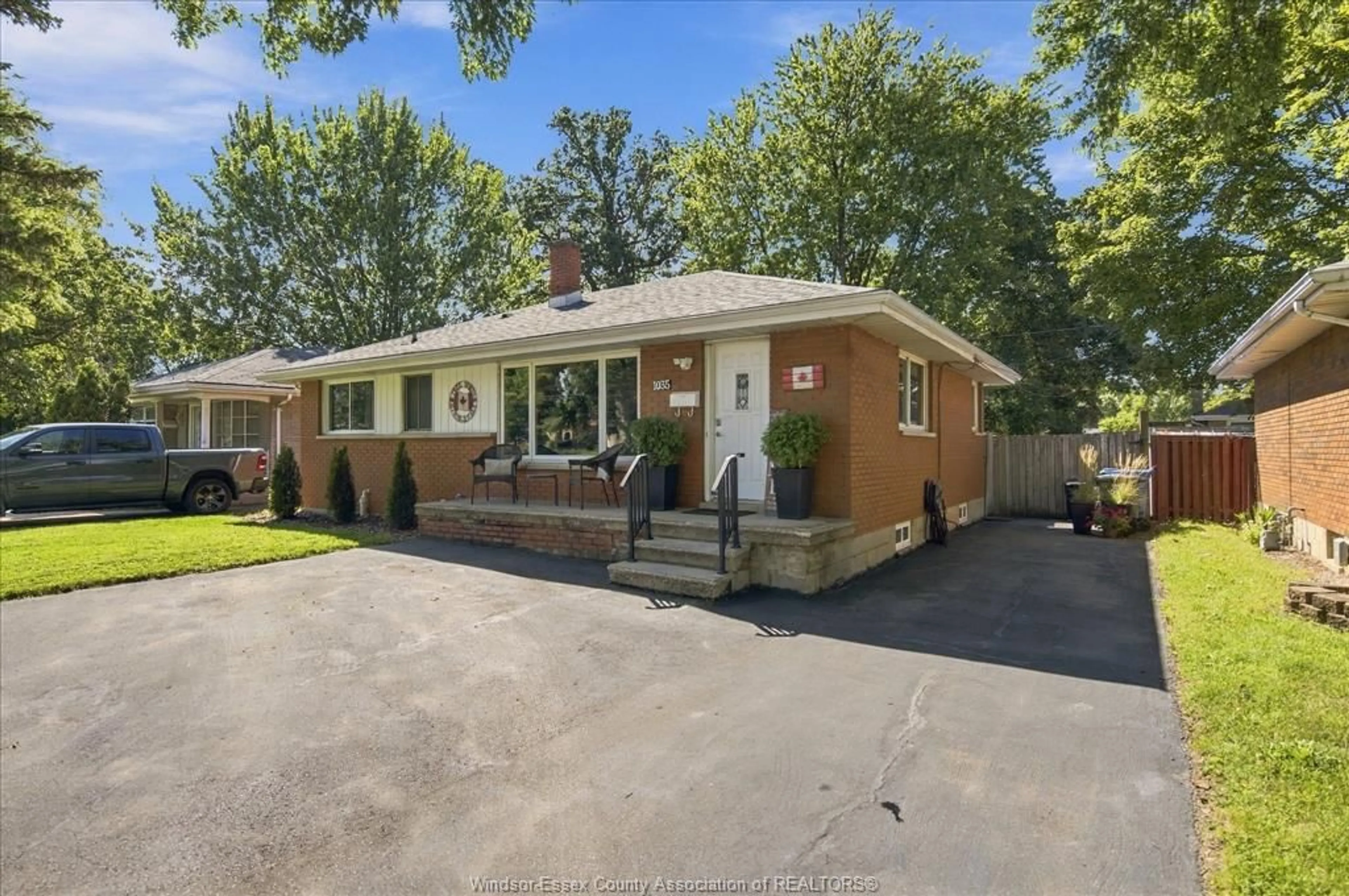 Home with brick exterior material, street for 1035 RIVERDALE, Windsor Ontario N8S 4C5
