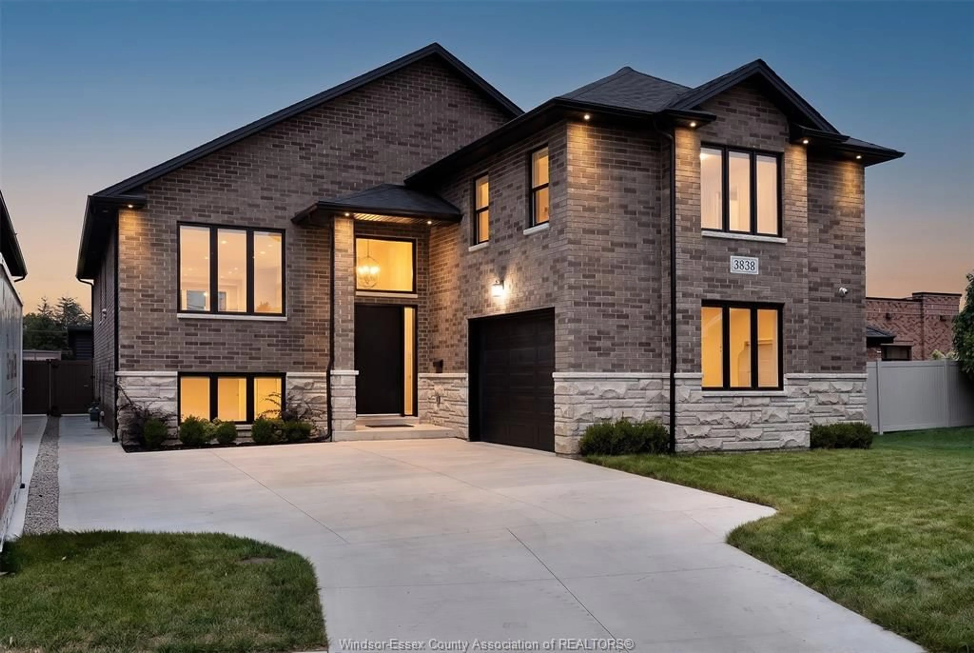 Home with brick exterior material, street for 3838 RONALD AVE, Windsor Ontario N9G 1N3