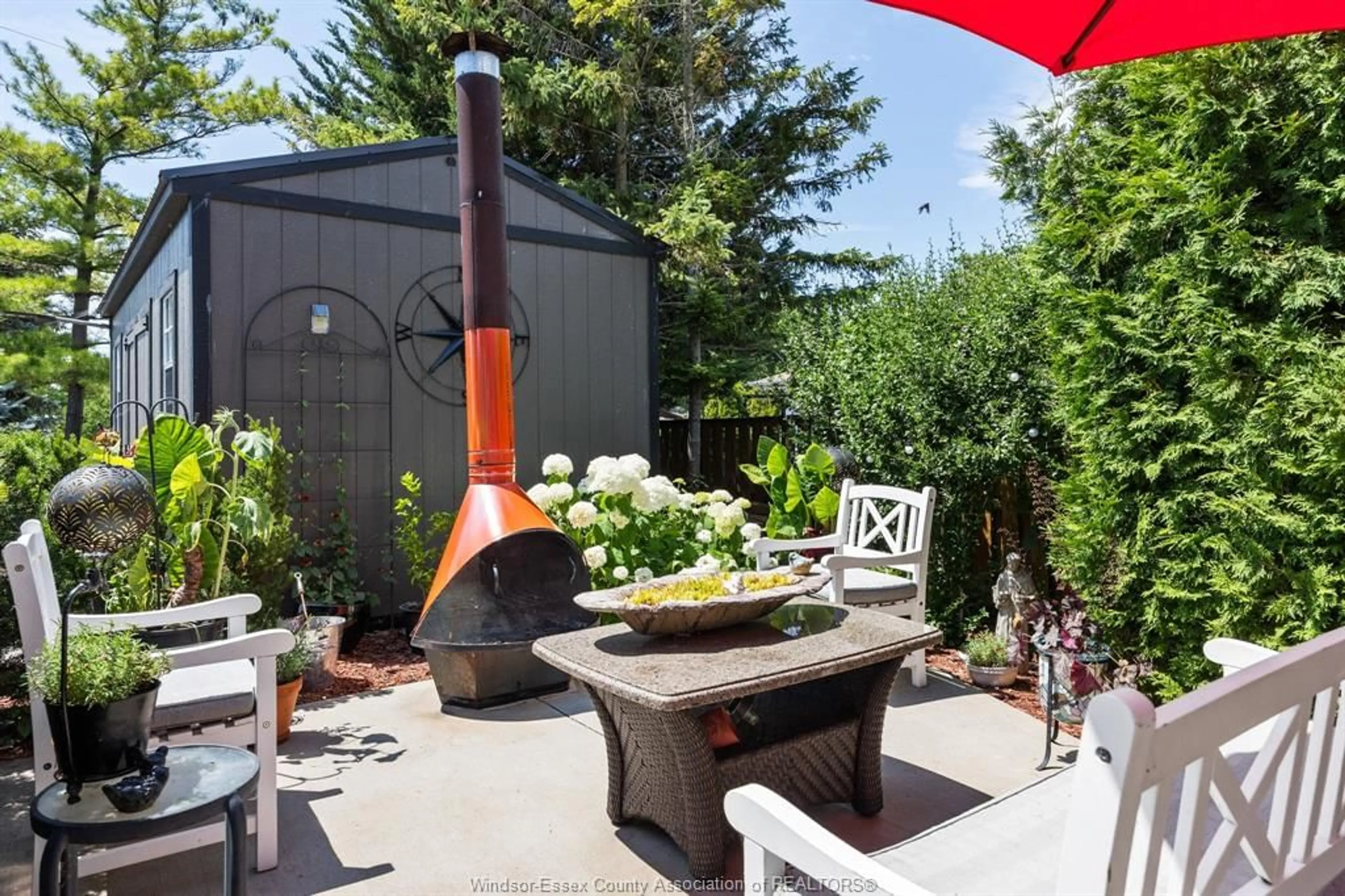 Patio, street for 3914 ST. CLAIR Rd, Stoney Point Ontario N0R 1N0