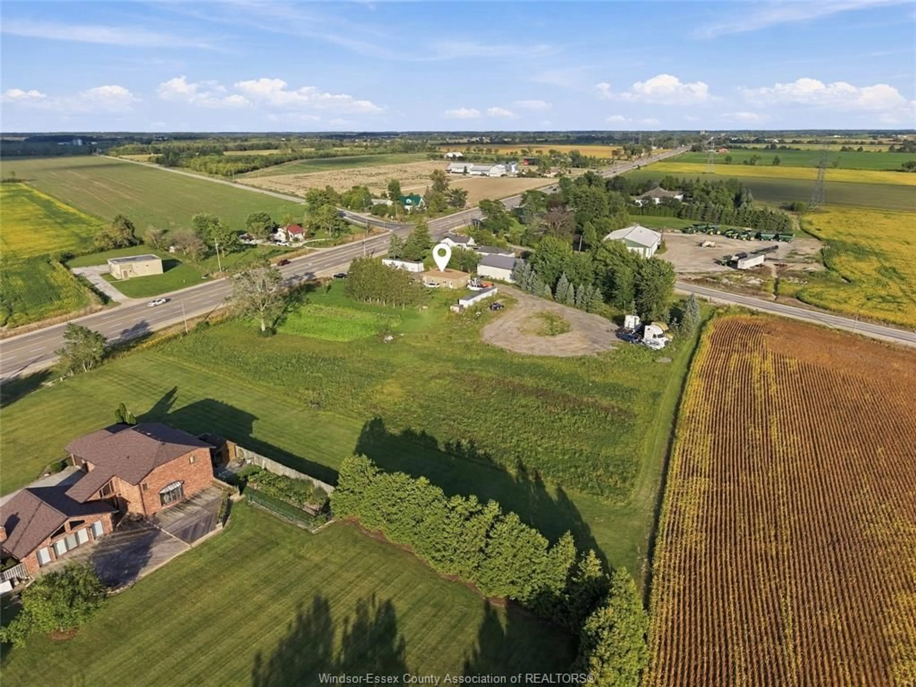 A pic from outside/outdoor area/front of a property/back of a property/a pic from drone, unknown for 5255 HIGHWAY 3, Maidstone Ontario N0R 1K0