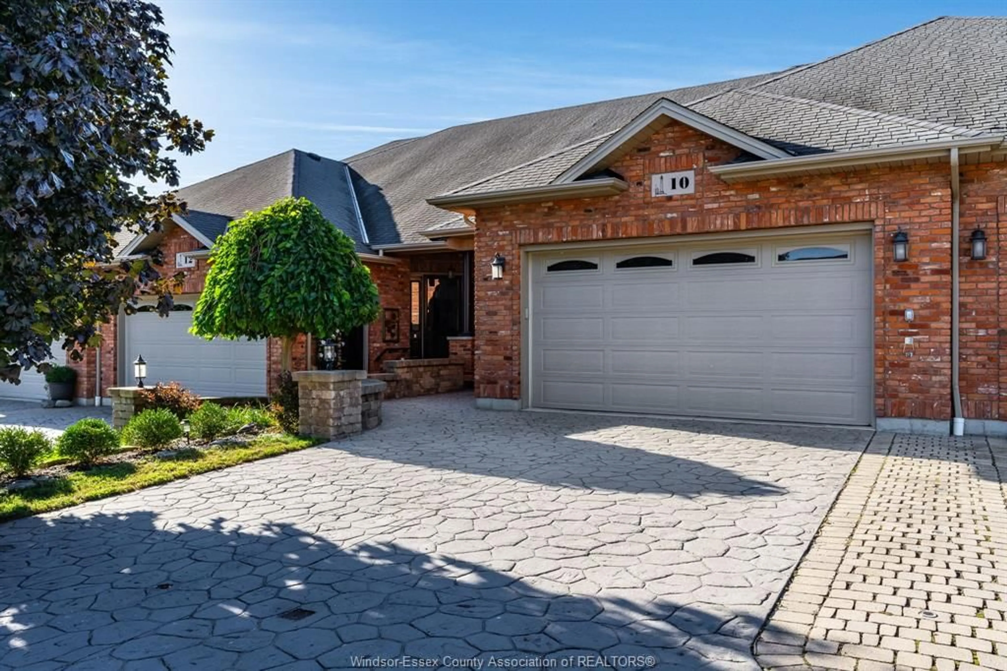 Home with brick exterior material, street for 10 Babkirk Lane, Leamington Ontario N8H 0A1