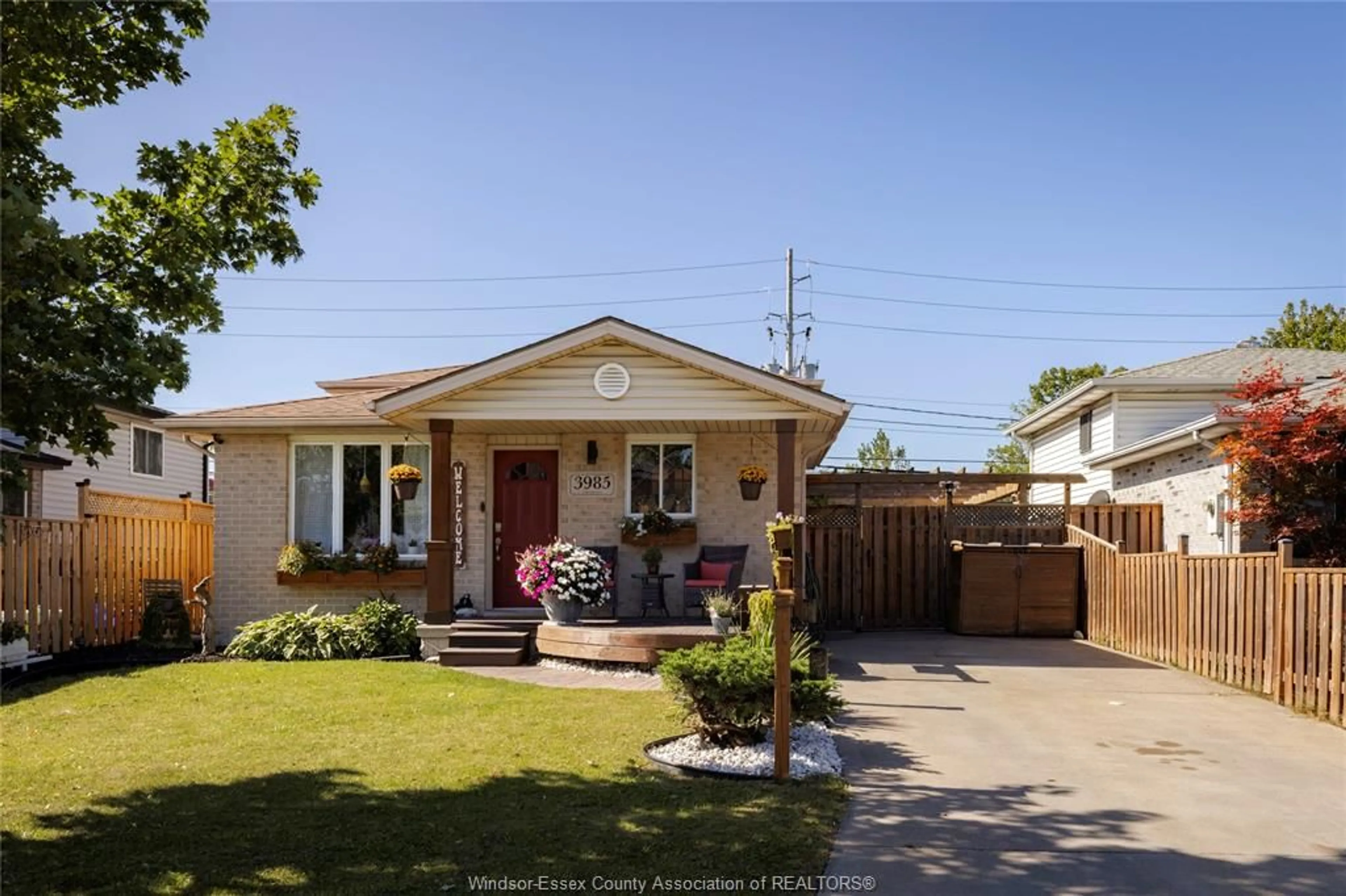 Home with brick exterior material, street for 3985 ACORN Cres, Windsor Ontario N8W 5R2