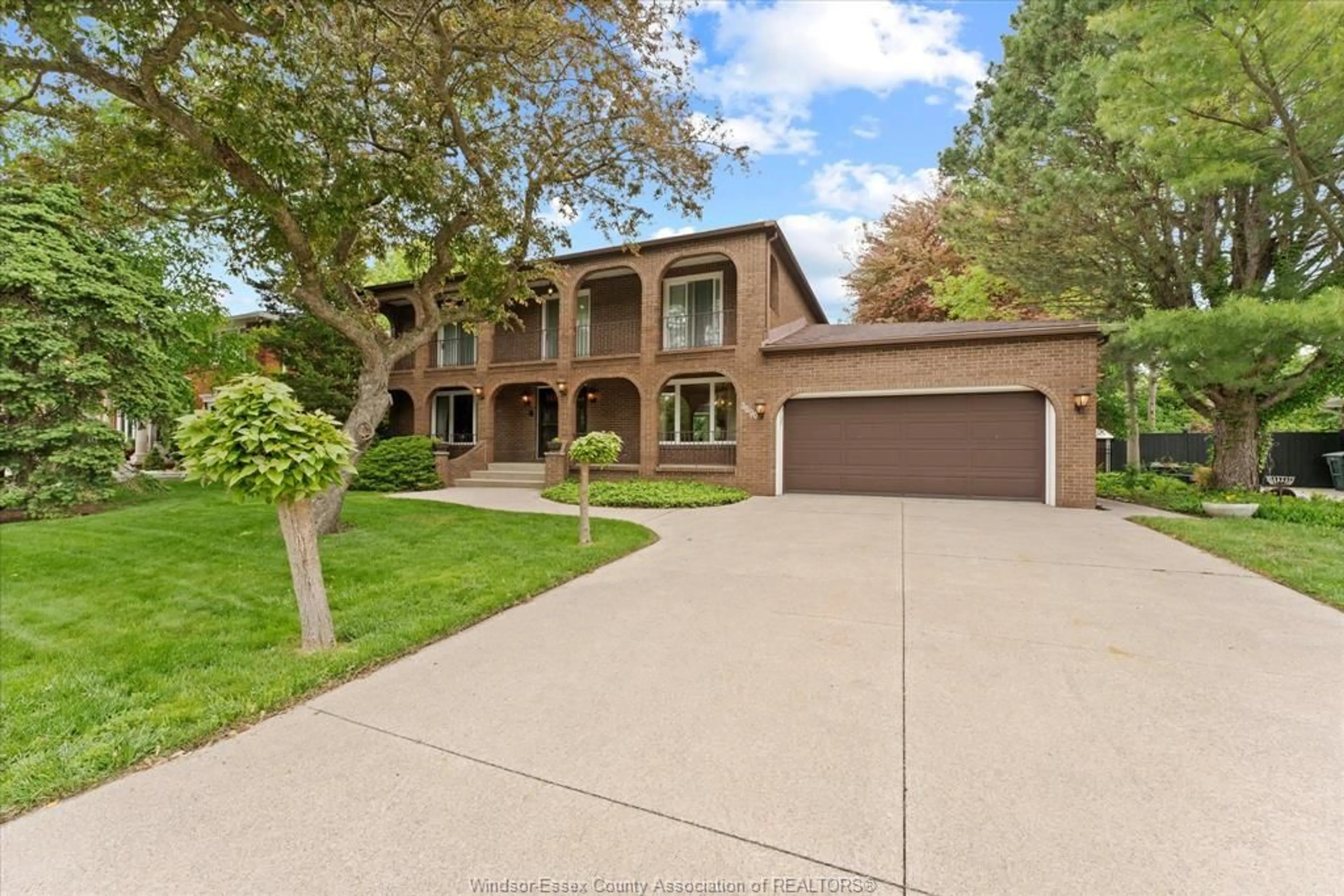 Home with brick exterior material, street for 3696 Huntington Ave, Windsor Ontario N9E 3N3