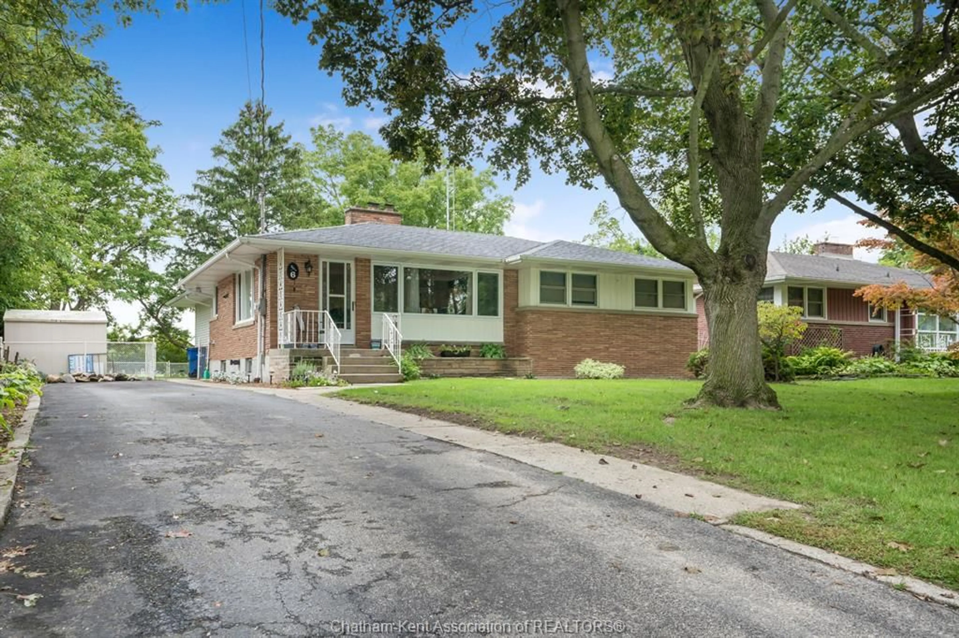 Home with brick exterior material, street for 6 Craven Dr, Chatham Ontario N7L 3T8