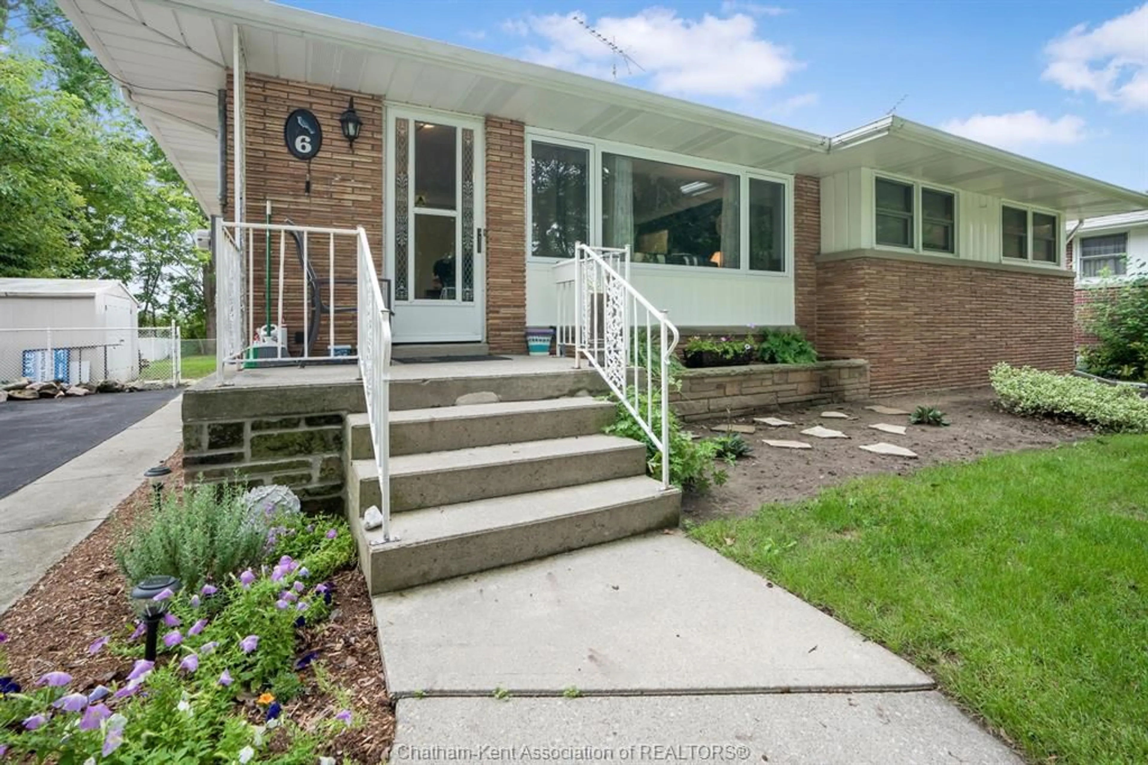 Home with brick exterior material, street for 6 Craven Dr, Chatham Ontario N7L 3T8
