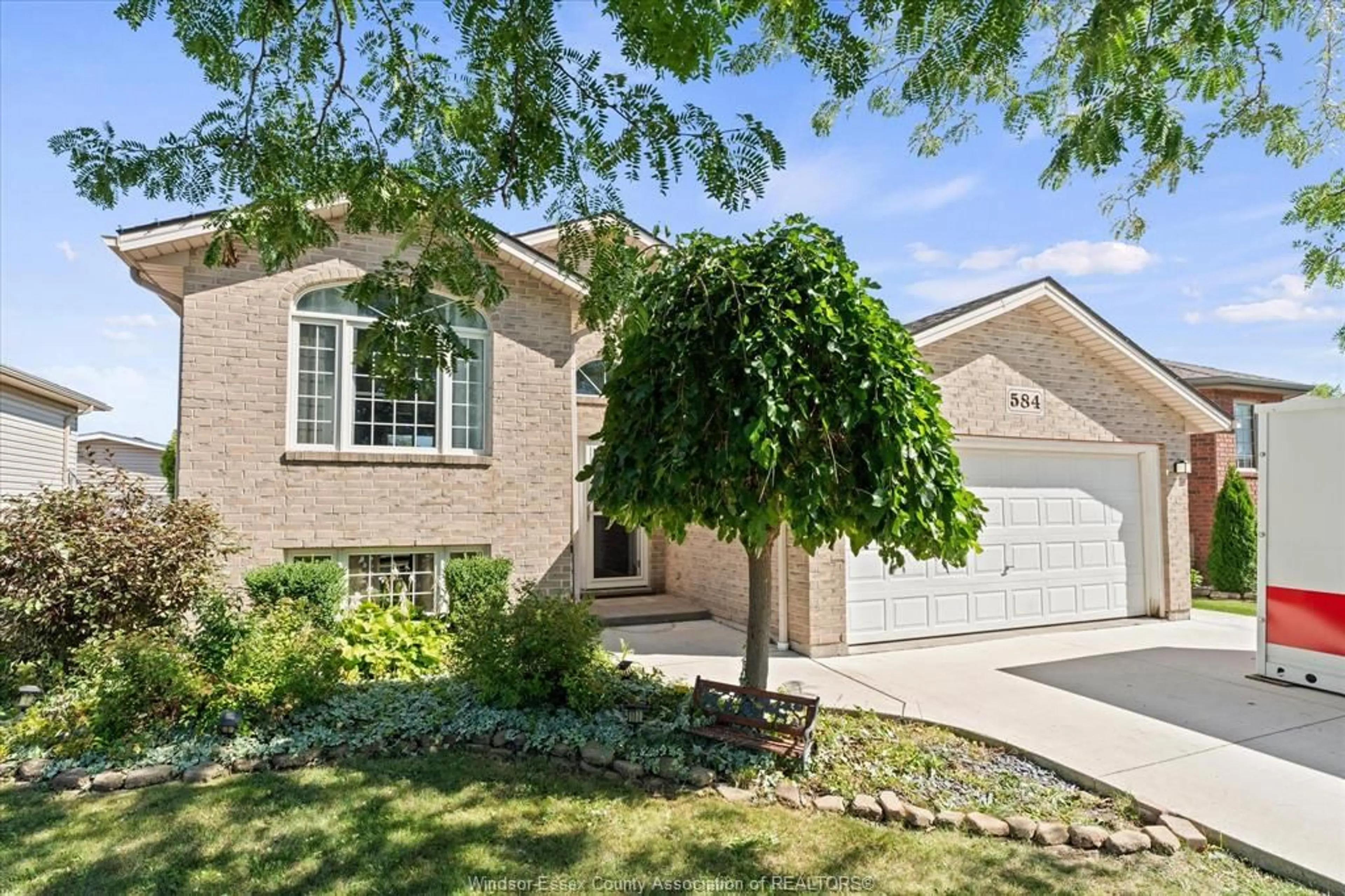 Home with brick exterior material, street for 584 PETTYPIECE Dr, Amherstburg Ontario N9V 4C9
