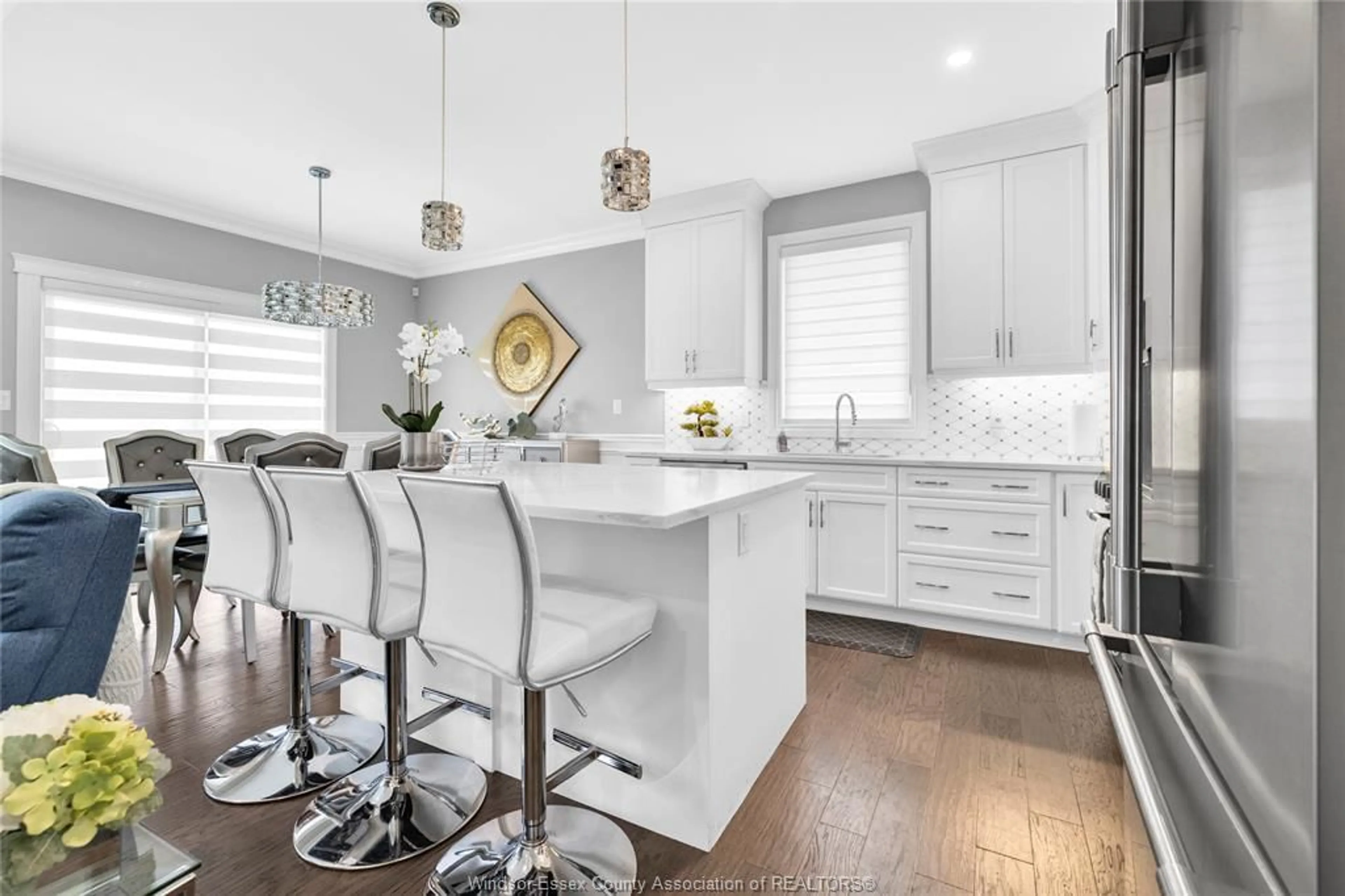 Contemporary kitchen, ceramic/tile floor for 388 BRUNMAR Cres, Lakeshore Ontario N8L 0Y2