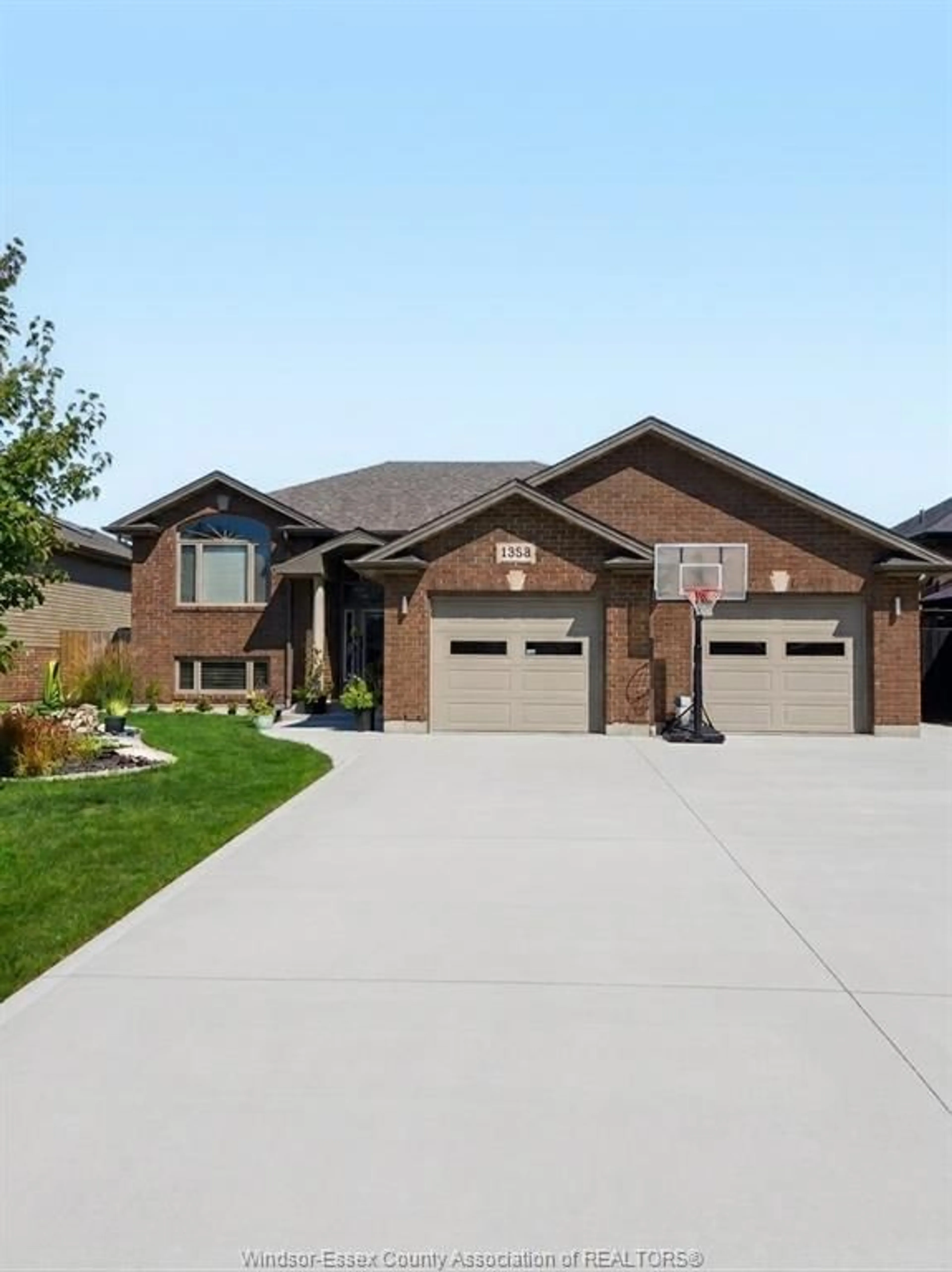 Home with brick exterior material, street for 1358 COLONIAL CROSSING, Lakeshore Ontario N8L 0S8