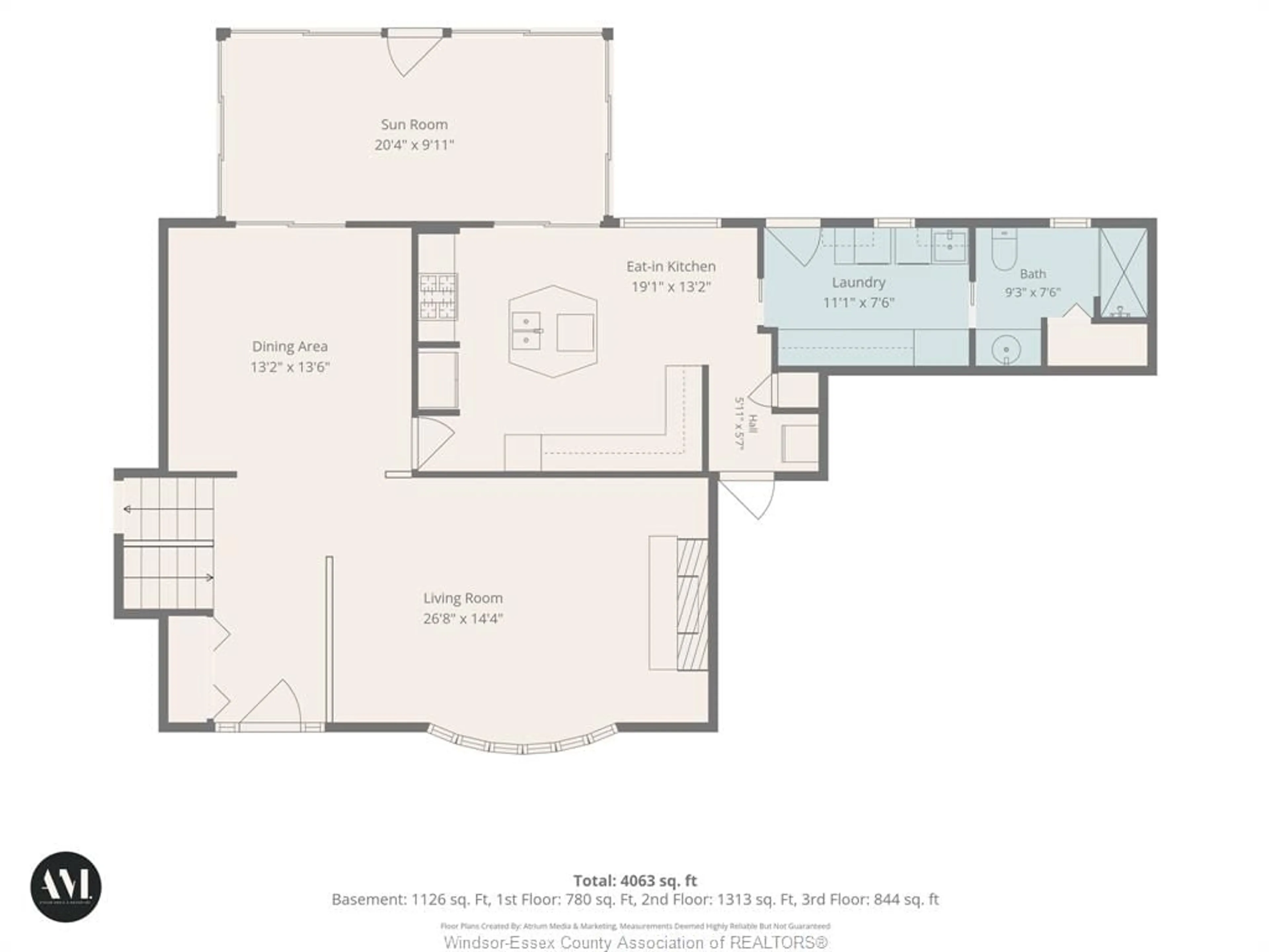 Floor plan for 1528 RAVINE LINE Rd, Kingsville Ontario N9Y 2W9