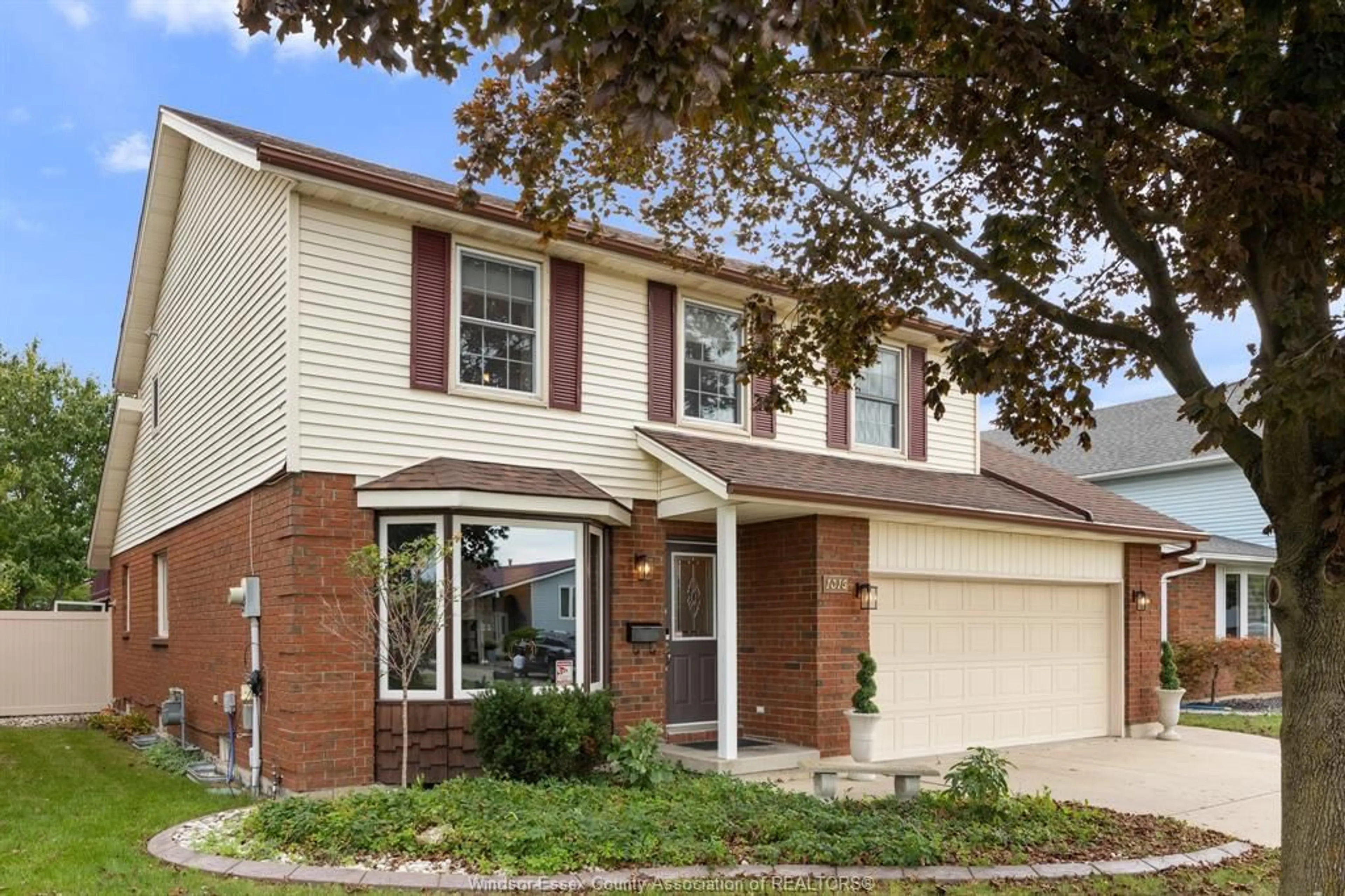 Home with brick exterior material, street for 1316 CARRIAGE Lane, LaSalle Ontario N9H 1Z9