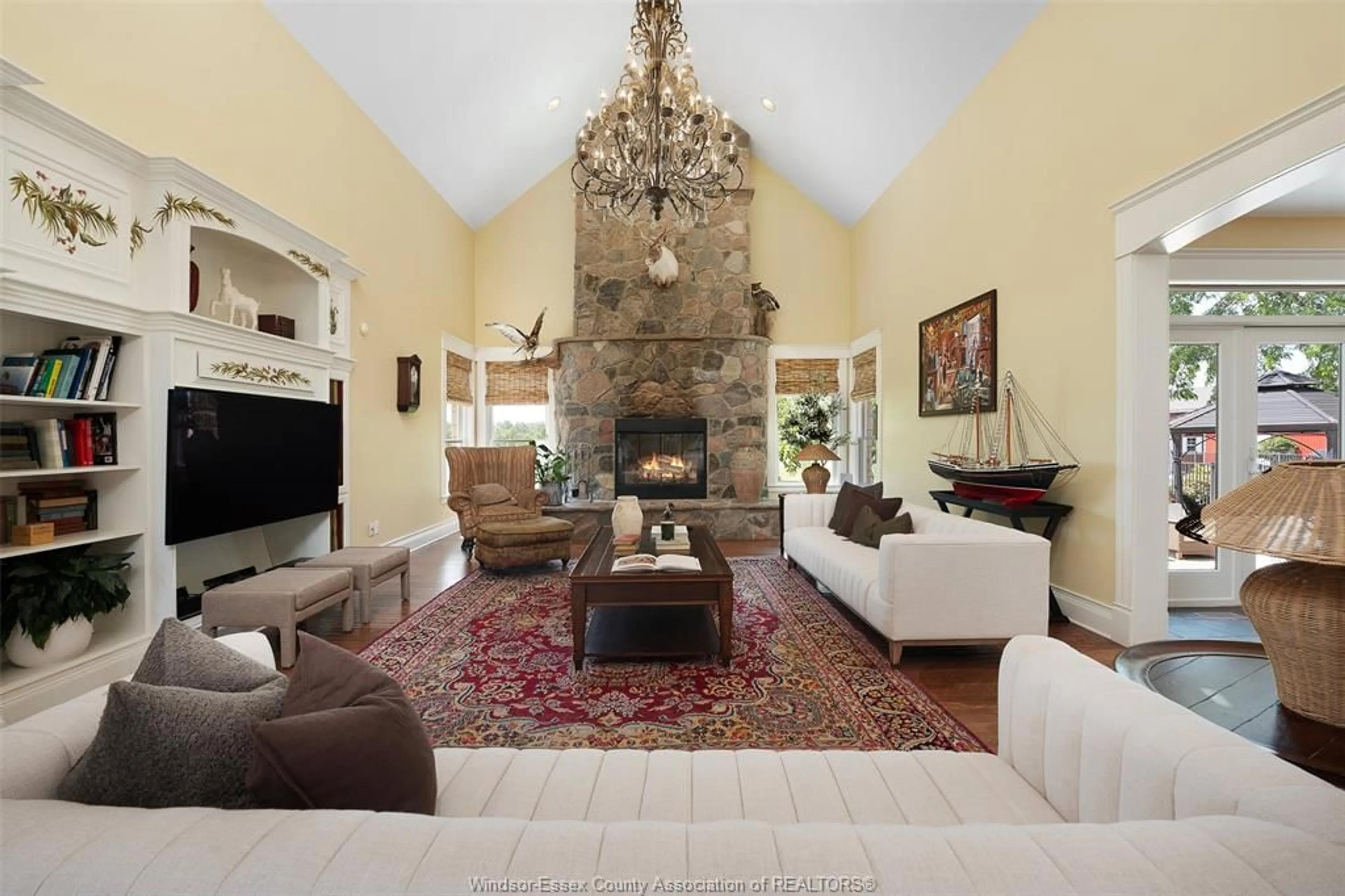 Living room with furniture, unknown for 6811 CONCESSION RD 8, Oldcastle Ontario N0R 1L0