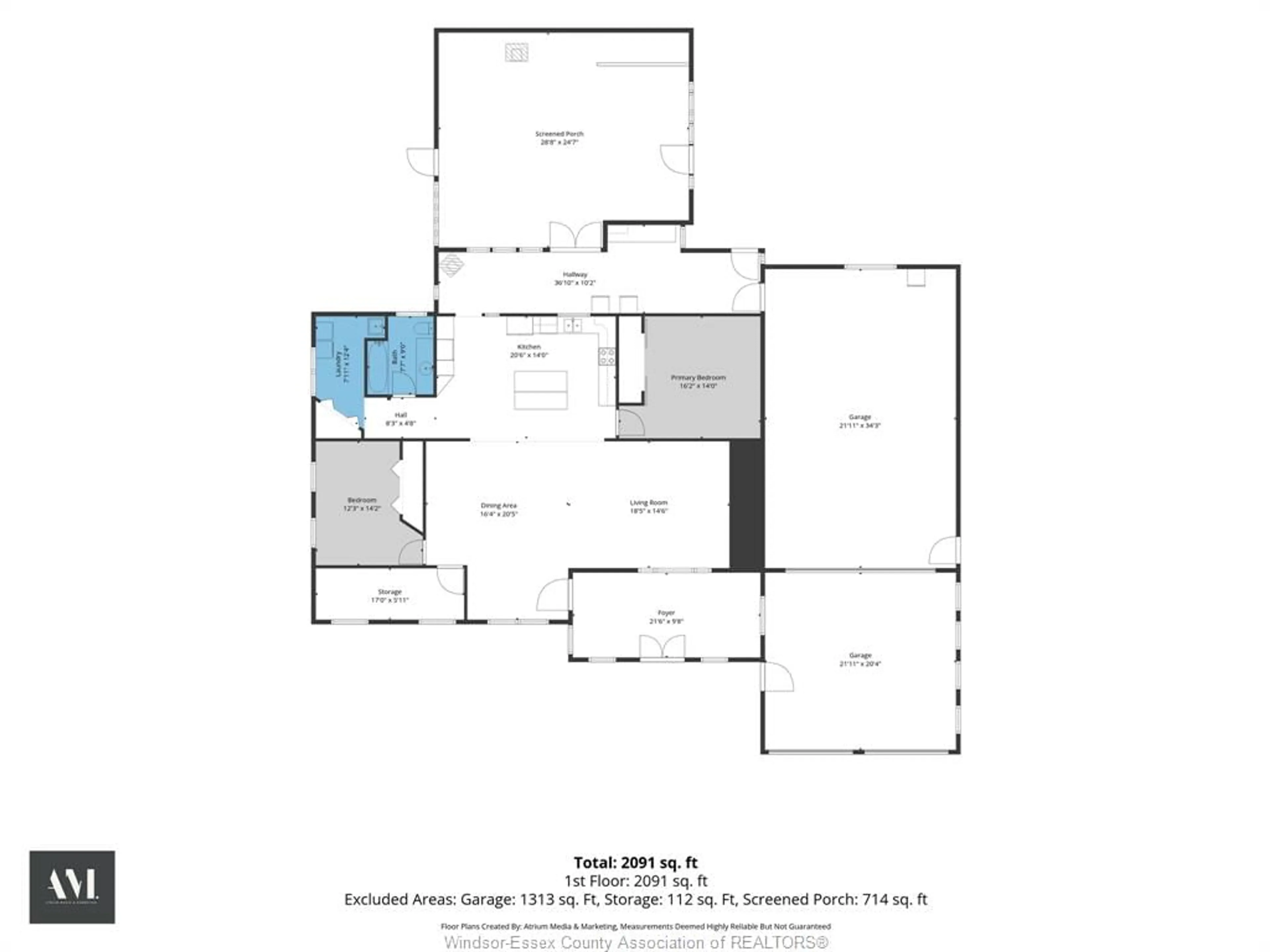 Floor plan for 8865 HOWARD Ave, LaSalle Ontario N0R 1L0