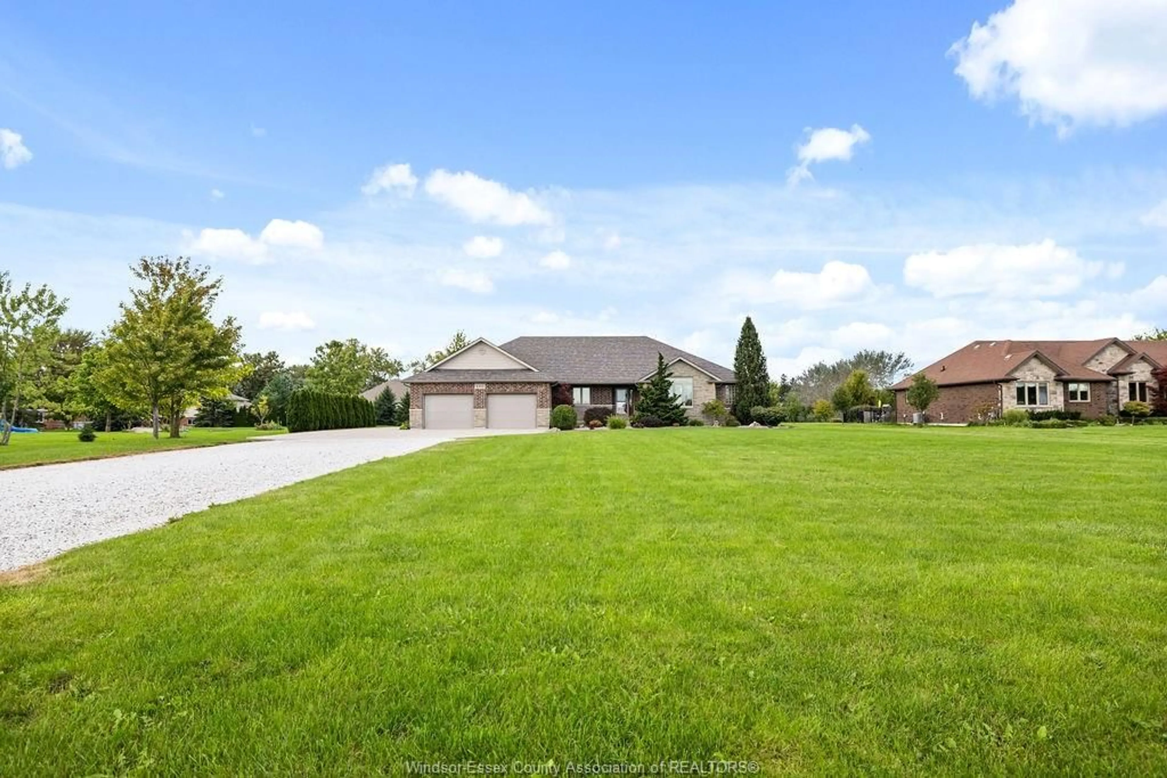 A pic from outside/outdoor area/front of a property/back of a property/a pic from drone, unknown for 1352 Tecumseh Rd, Lakeshore Ontario N0R 1N0