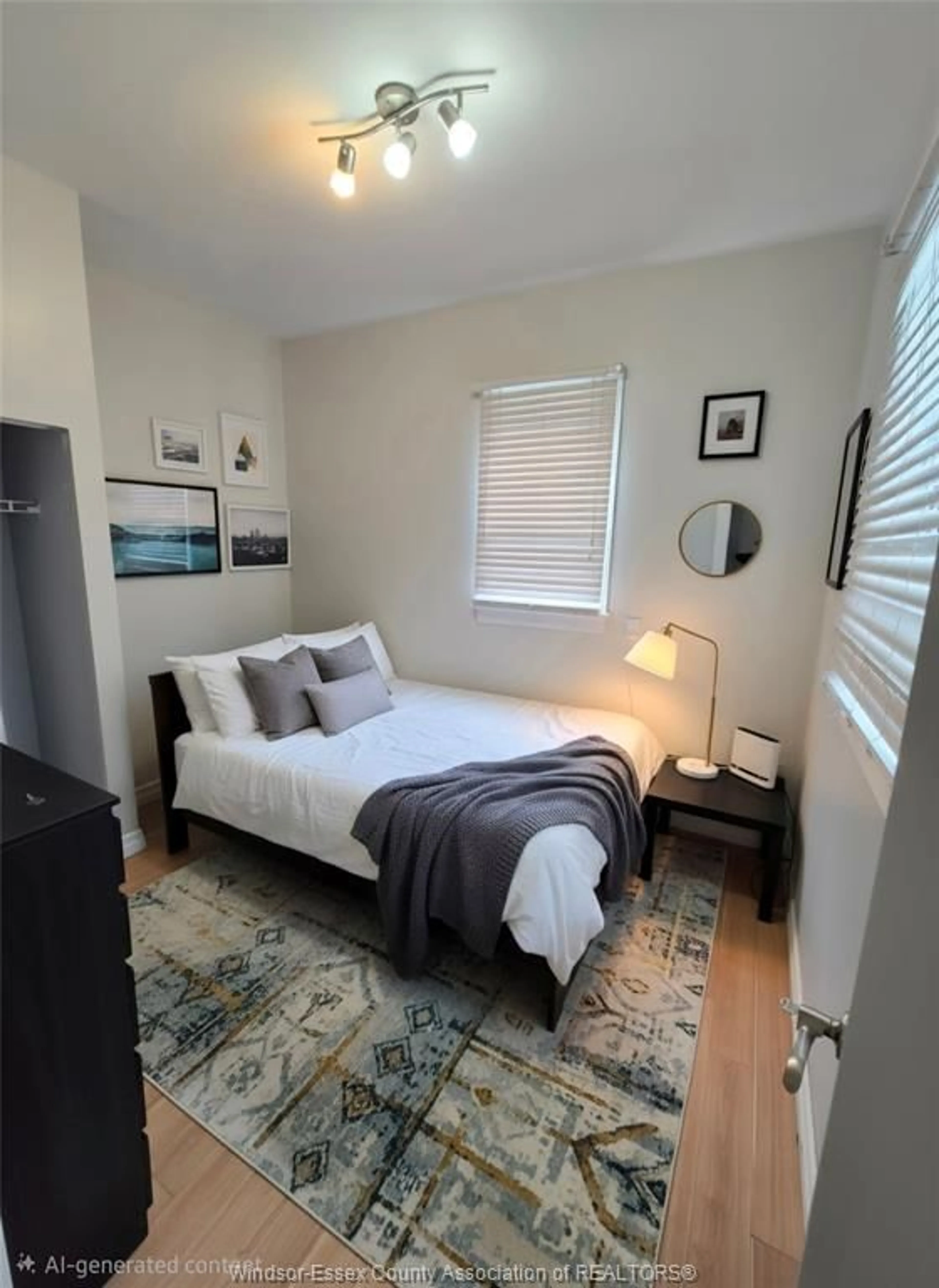 Bedroom with bed, unknown for 3329 SANDWICH St, Windsor Ontario N9C 1B2