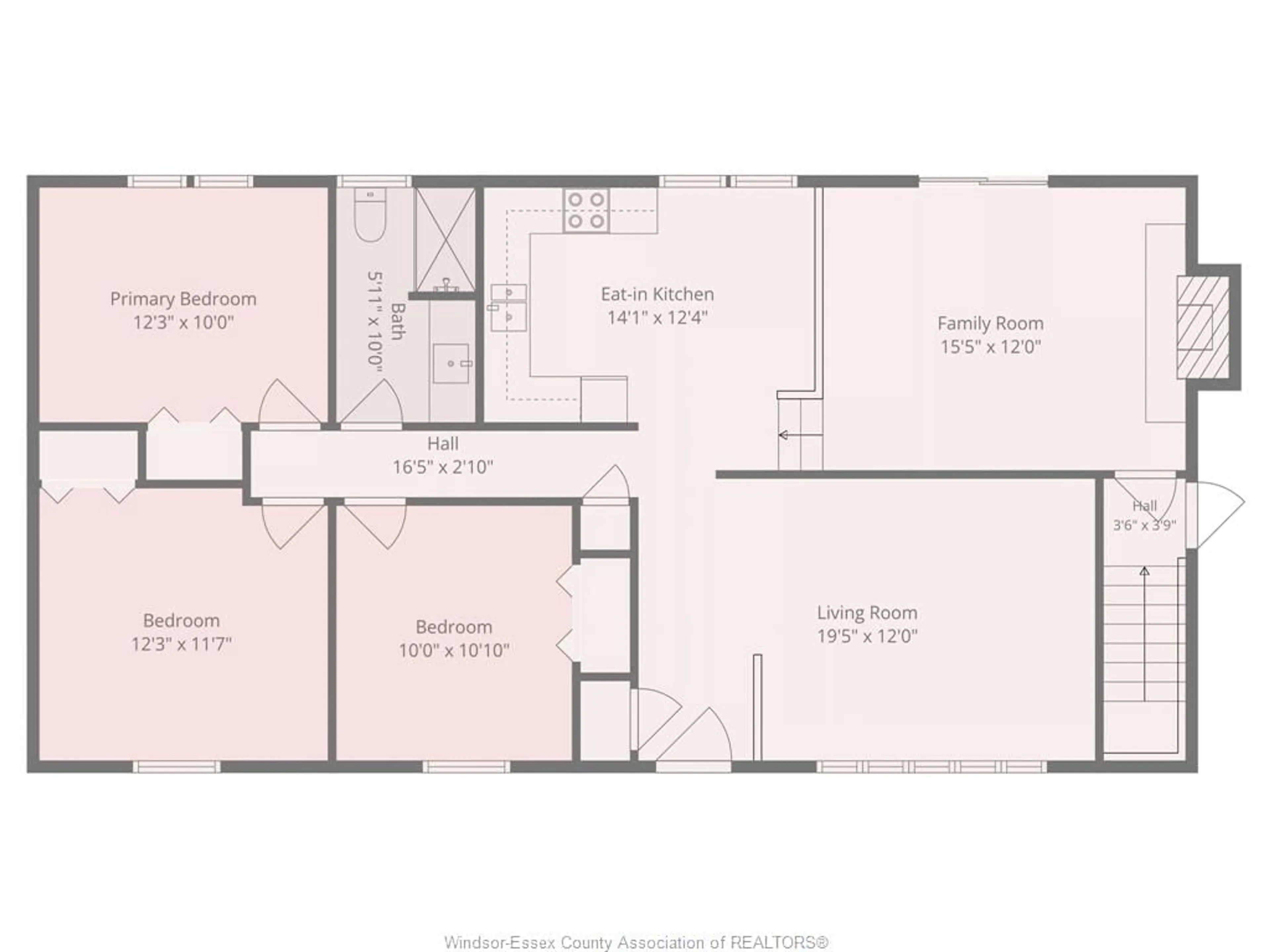 Floor plan for 825 MORTON Dr, LaSalle Ontario N9J 3V3
