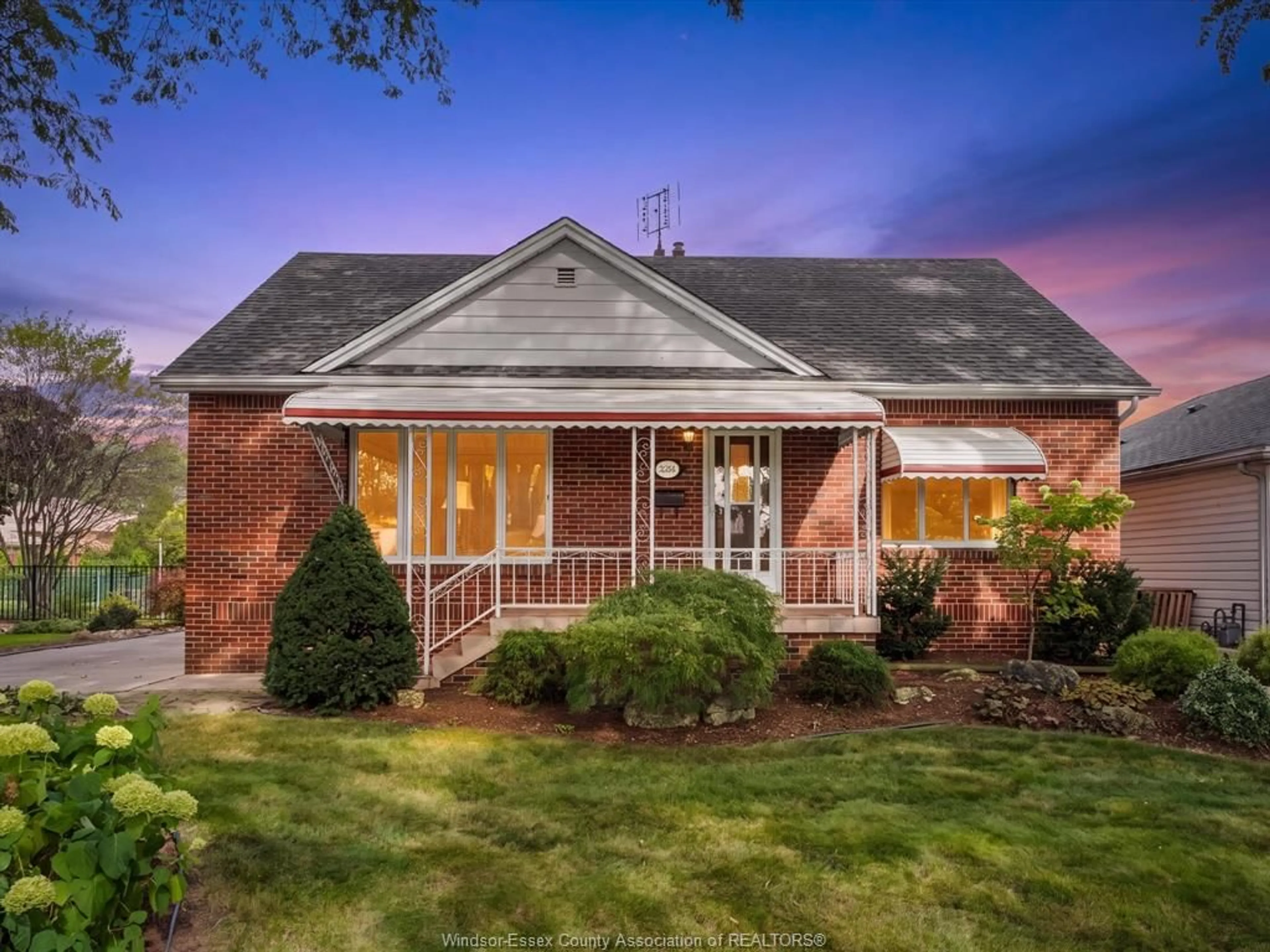 Home with brick exterior material, street for 2566 Tourangeau, Windsor Ontario N8W 4N9