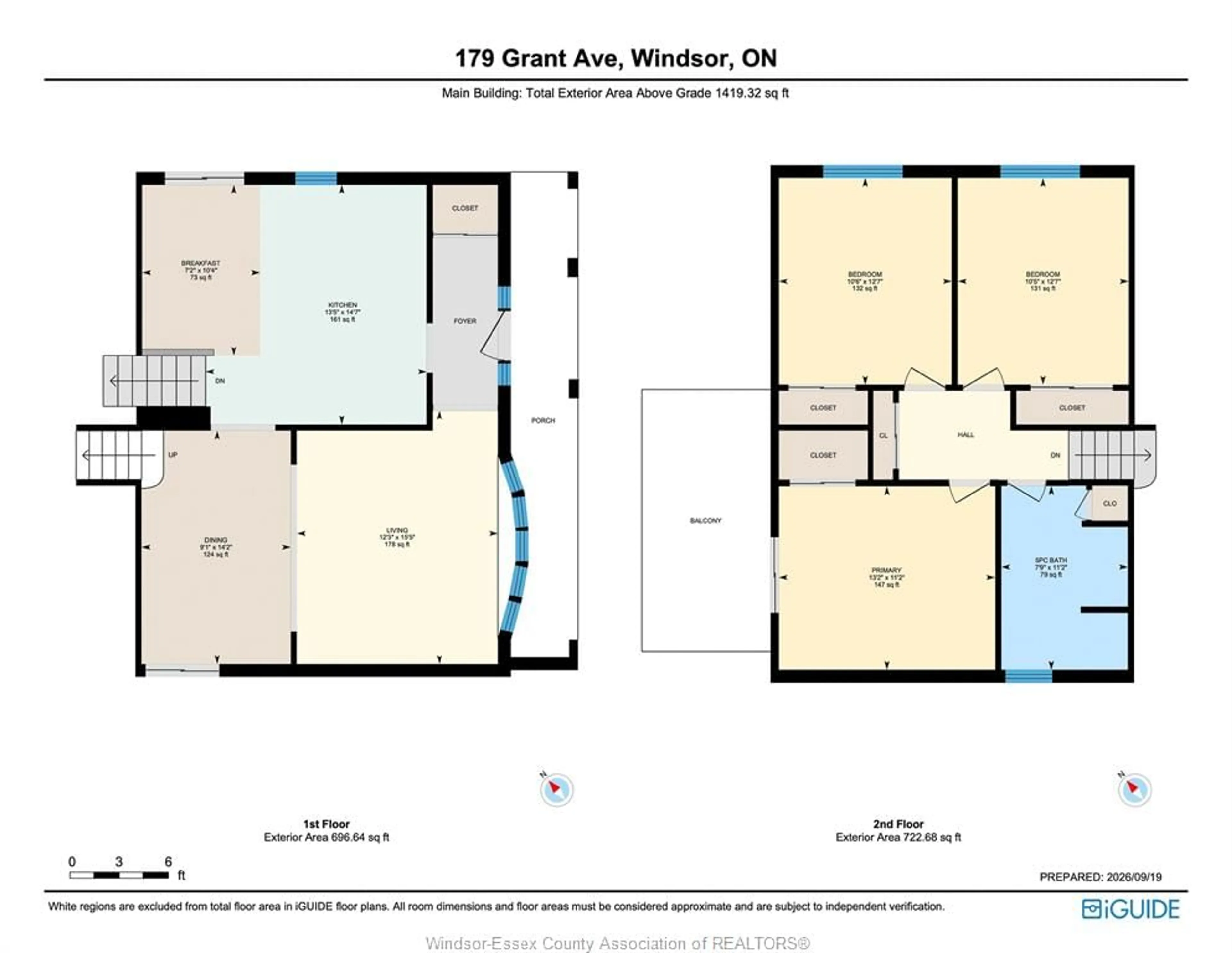 Floor plan for 179 Grant Ave, Tecumseh Ontario N8N 2X9