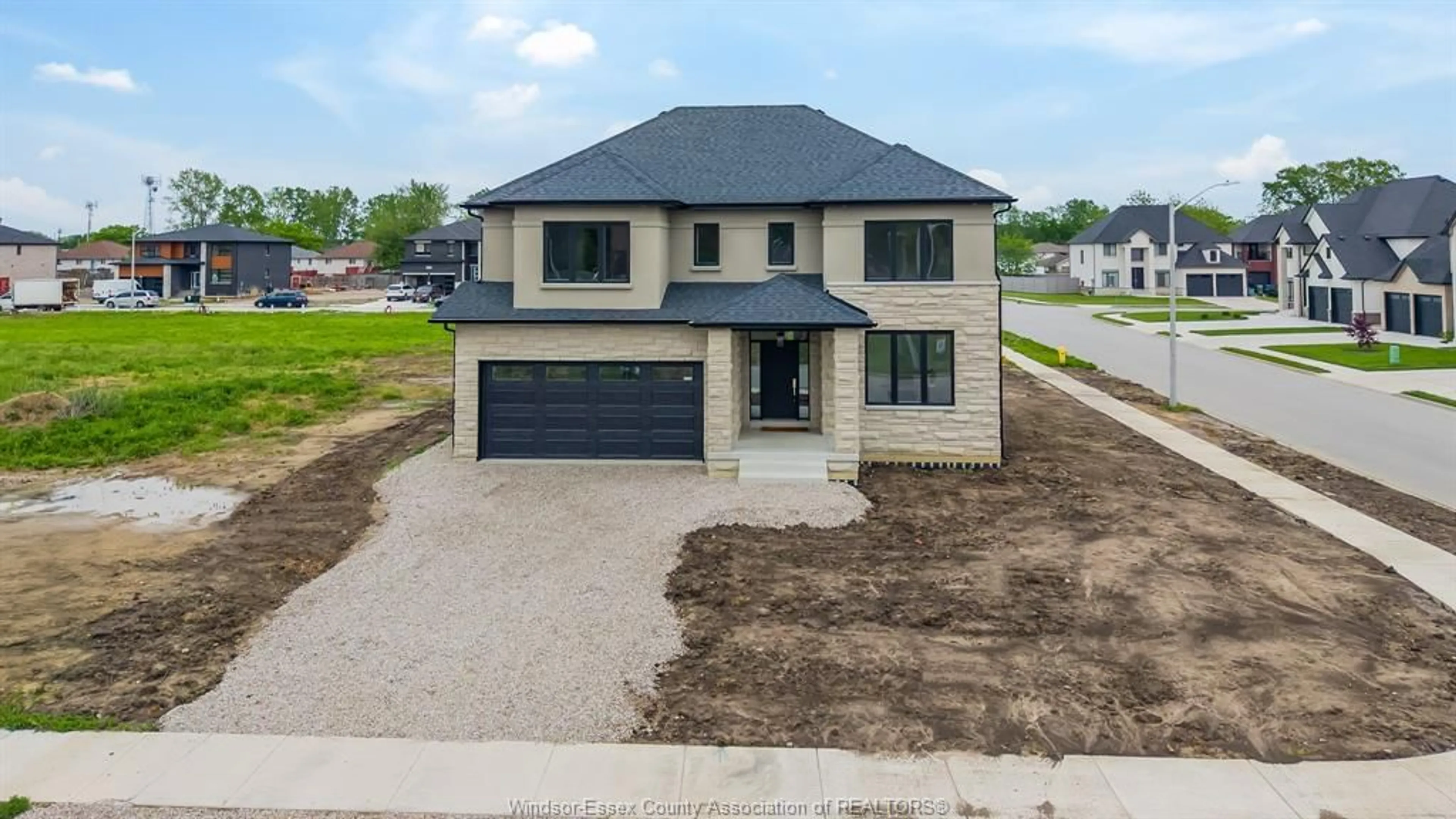 Home with brick exterior material, street for 3698 FARROW Ave, Windsor Ontario N8N 1M2
