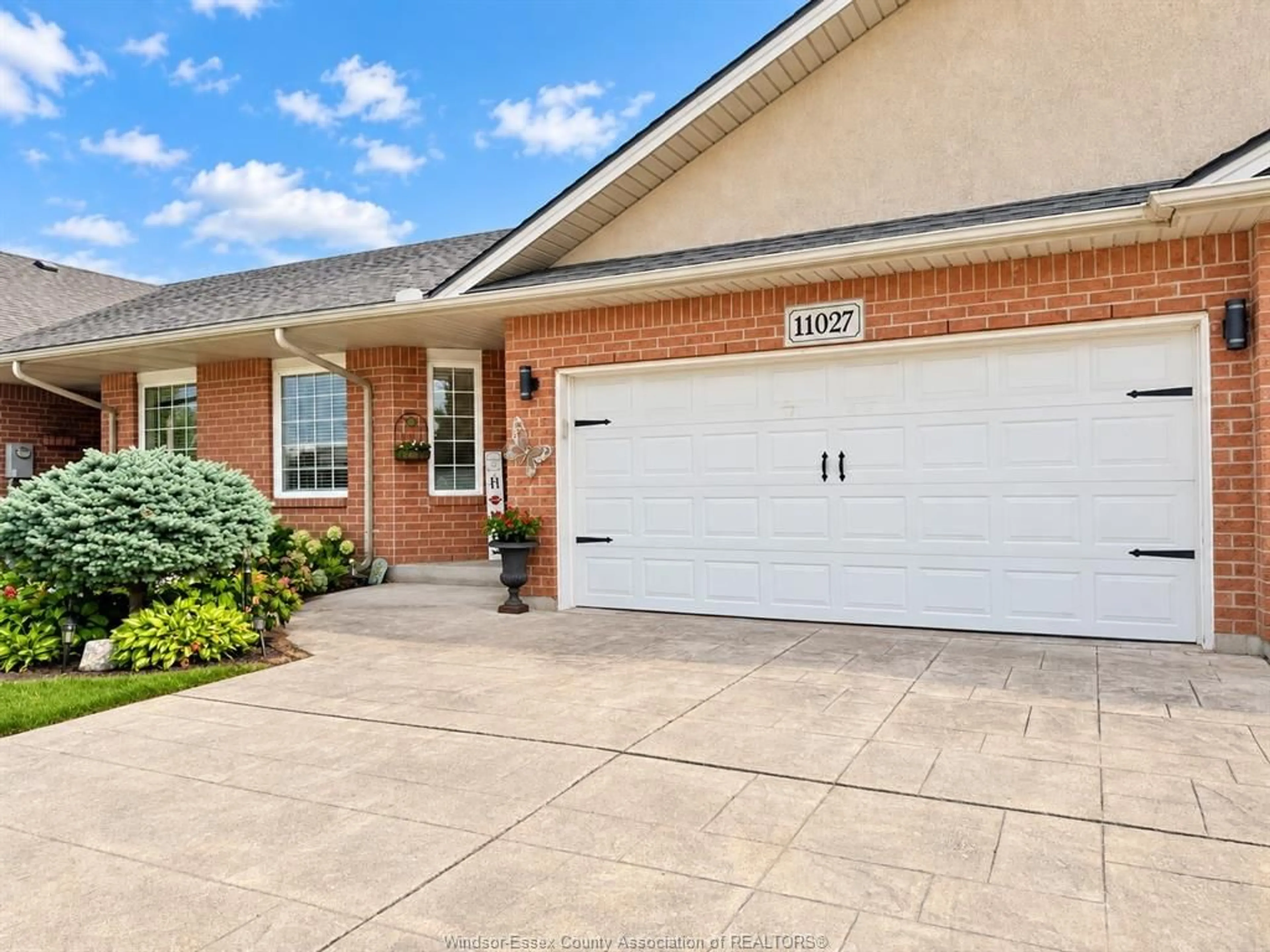 Home with brick exterior material, street for 11027 LEATHORNE, Windsor Ontario N8P 1W9